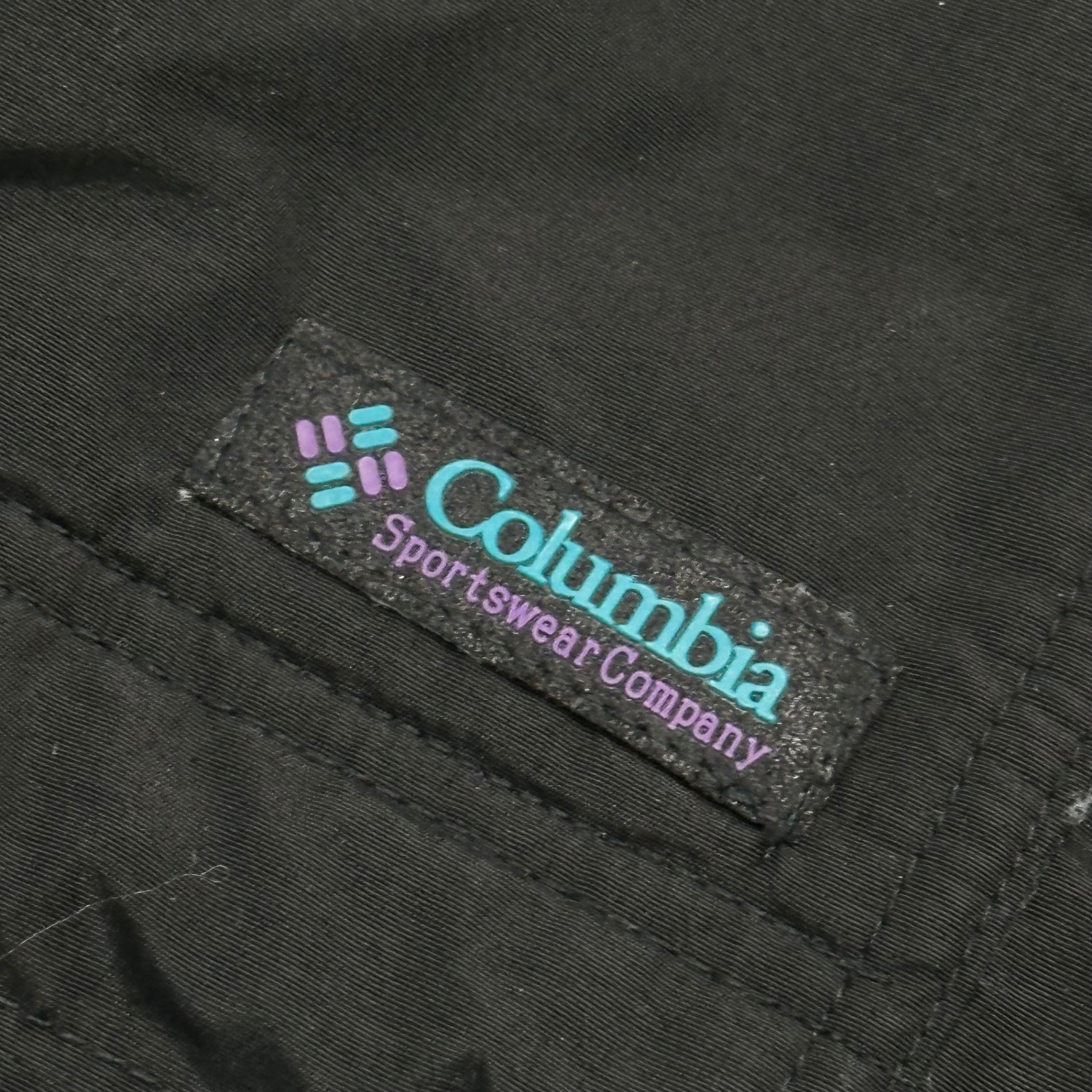 Columbia(コロンビア) Old Nylon Anorak Jacket オールド ナイロン アノラック ジャケット Ｍ ブラック