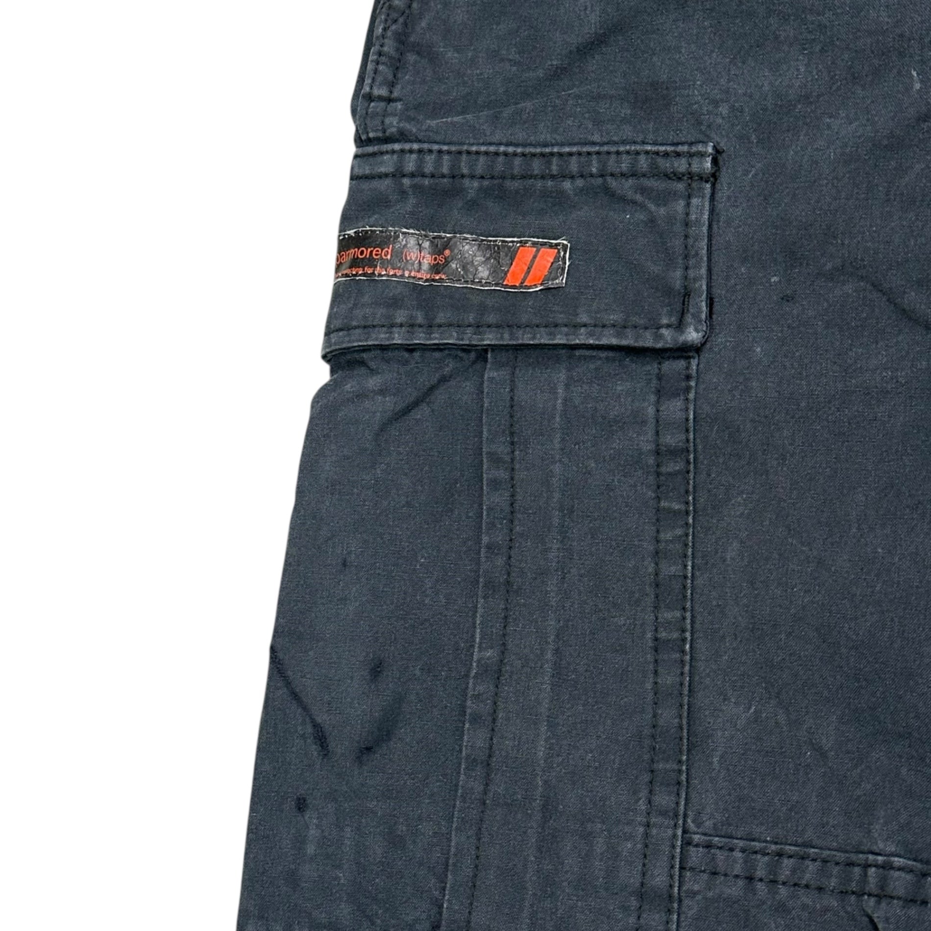 WTAPS(ダブルタップス) 00's Jungle Stock Ripstop Cargo Pants ジャングルストック リップストップ カーゴ パンツ TSDT-PTM01 表記無(L程度) ブラック