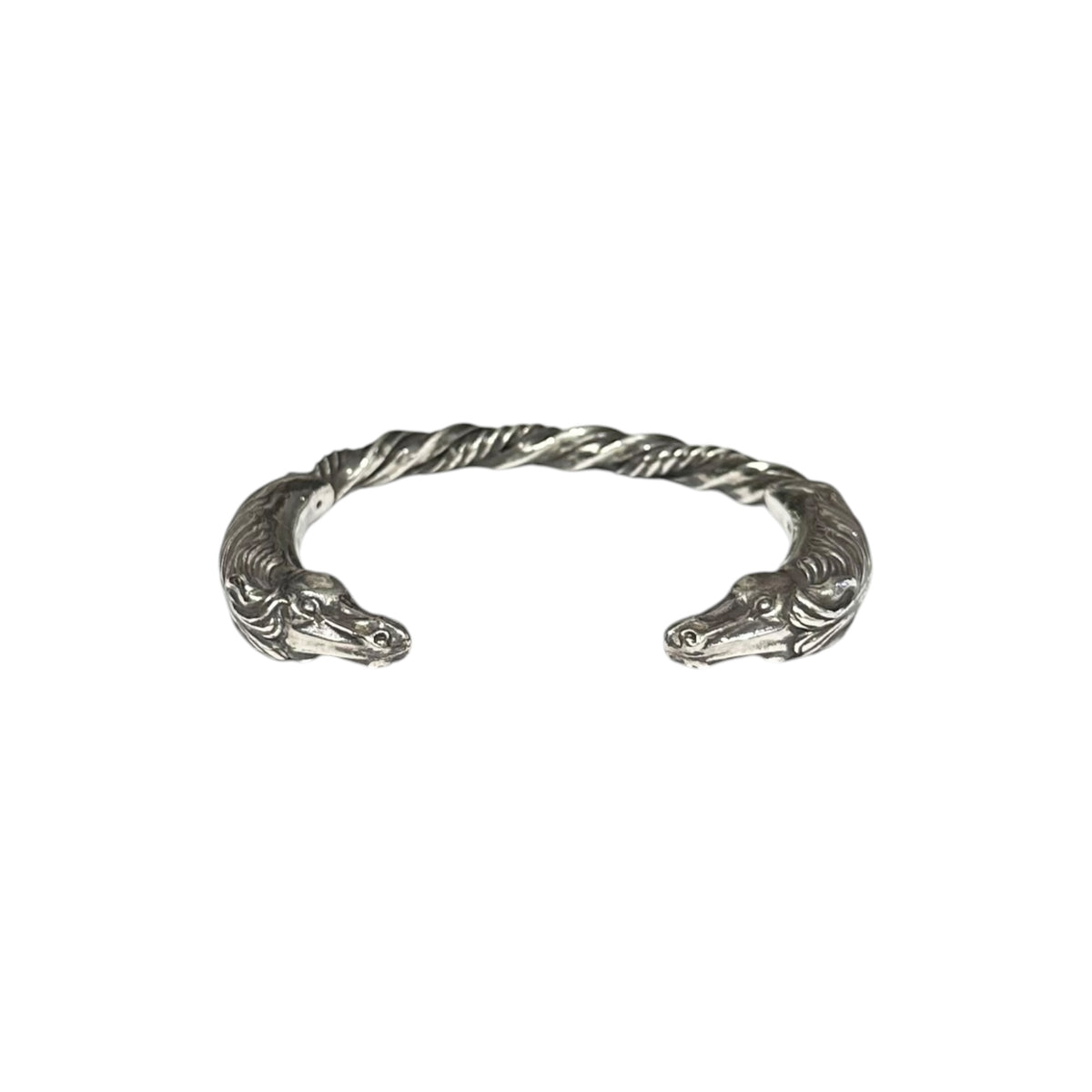 Peanuts&Co.(ピーナッツアンドカンパニー) HORSE TWIST BANGLE ホース ツイスト バングル シルバー SILVER