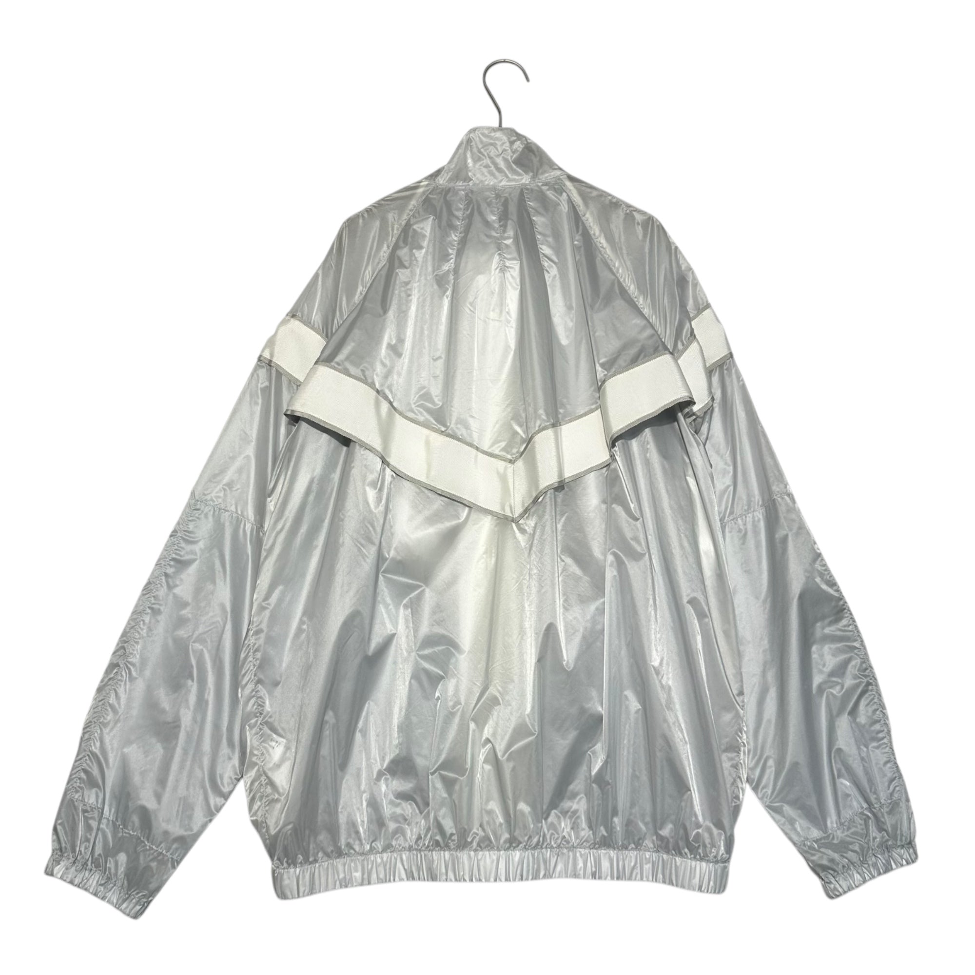 sacai(サカイ) 15SS clear army training jacket クリア アーミー トレーニング ジャケット 15-00799M 1 クリア×ホワイト トラック ブルゾン ジャージ 透明