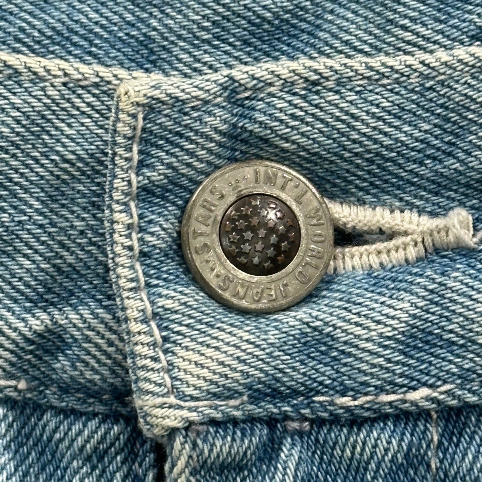 UNIQUE CLOTHING WAREHOUSE(ユニーククロージングウェアハウス) 80's DENIM SHORTS デニム ショーツ 約W30(78cm) ライトインディゴ 80年代 最初期タグ ヴィンテージ OLD UNIQLO ユニクロ パンツ