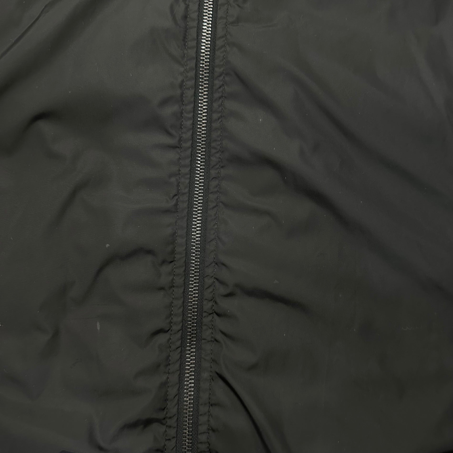 PRADA SPORT(プラダスポーツ) 2007's Sleeve Logo Nylon Parka 袖 ロゴ ナイロン マウンテンパーカー M ブラック 00's