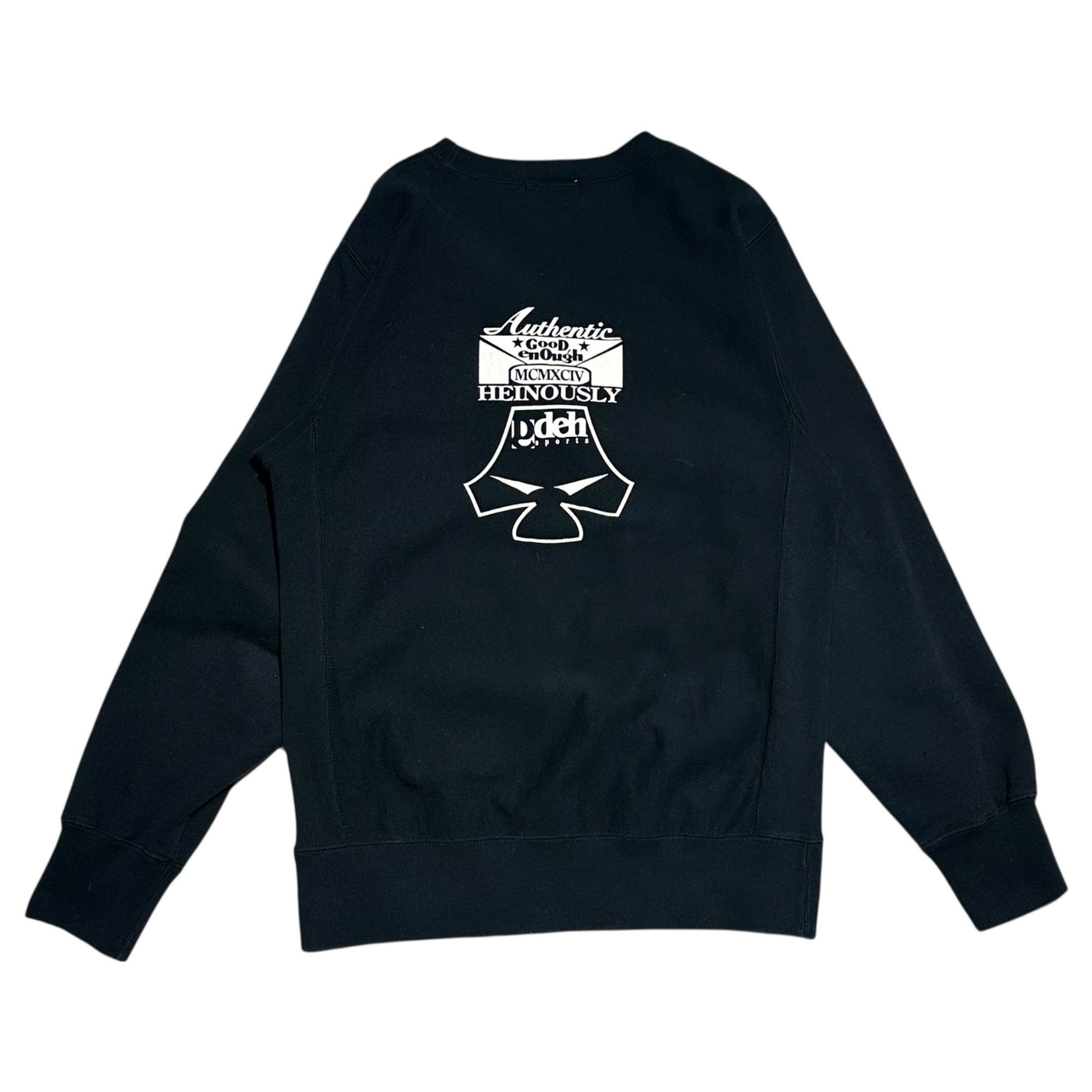 GOODENOUGH(グッドイナフ) 15-16AW HEINOUSLY SUPREME DEVICE SWEAT 極悪 最高 デバイス スウェット S ネイビー 2016年初売り限定商品