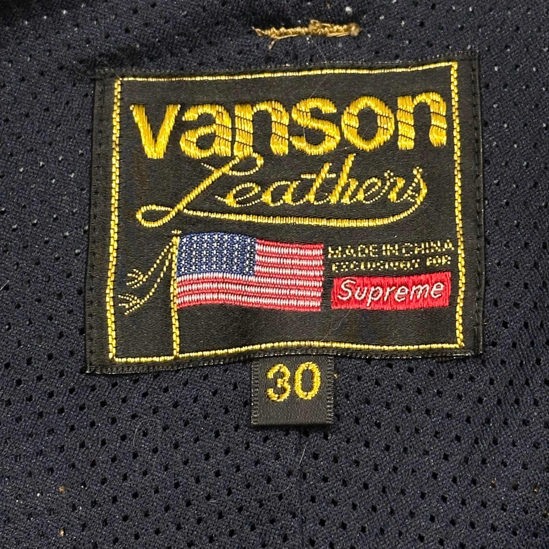SUPREME × VANSON(シュプリーム × バンソン) 25SS Leathers Cordura Cotton Pant バンソン レザー コーデュラ コットン カーゴ パンツ 30 ライトインディゴ×インディゴ