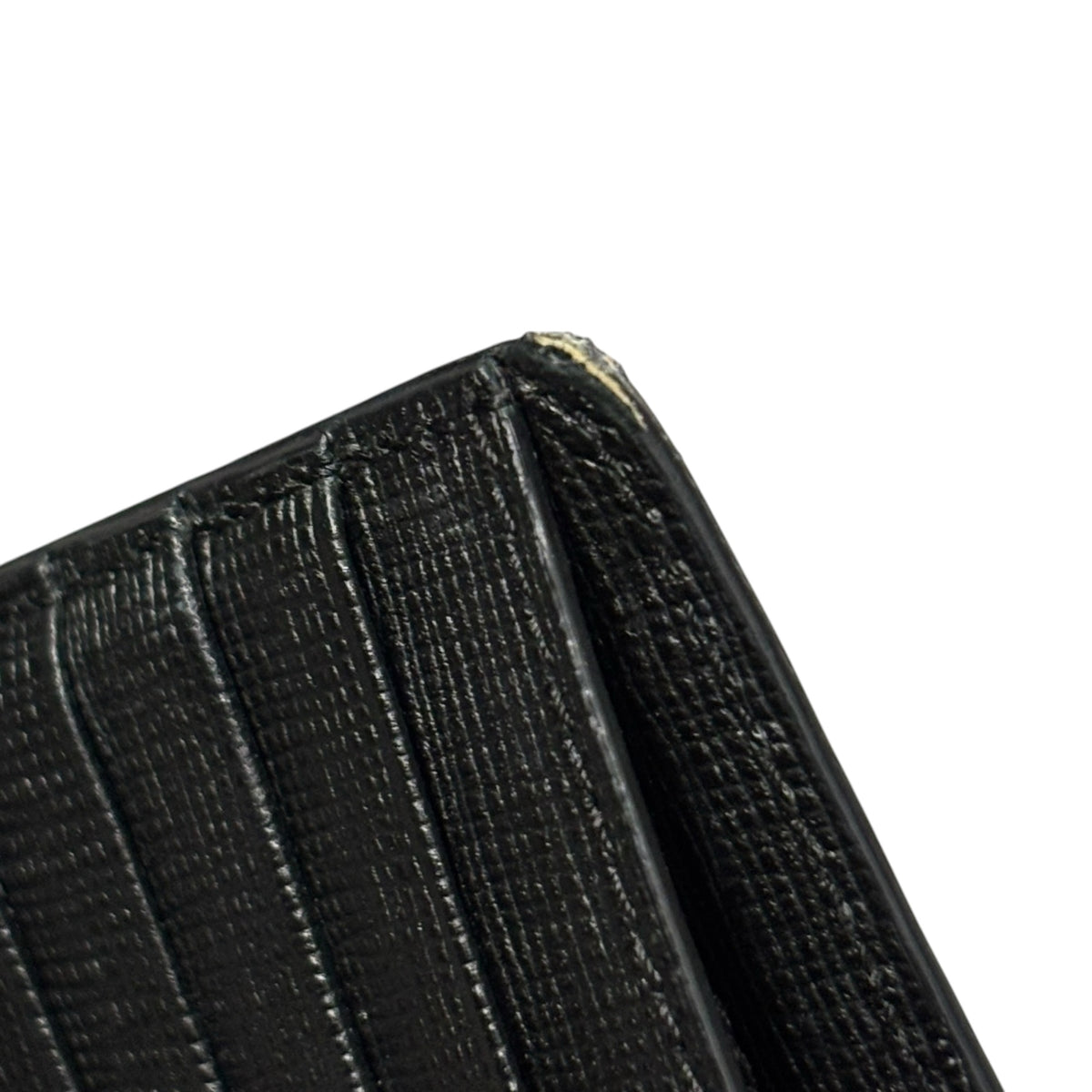 FENDI(フェンディ) Zucca print bi-fold wallet ズッカ柄 2つ折り財布 7M0001 ブラック