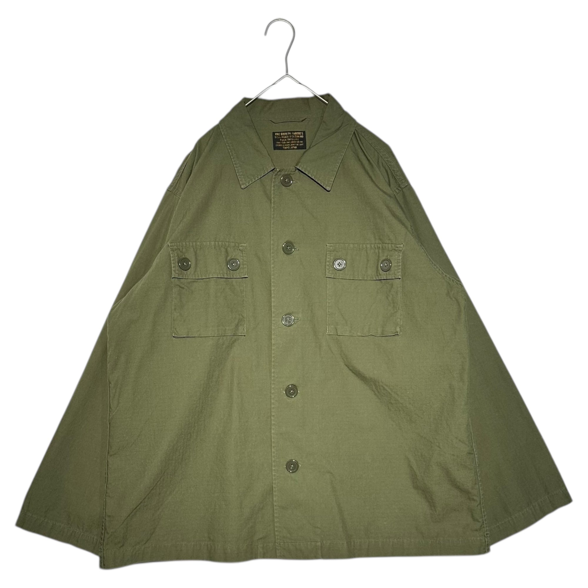 WACKO MARIA(ワコマリア) 21AW ARMY SHIRT TYPE 2 アーミー シャツ WACKO MARIA(ワコマリア) 21AW ARMY SHIRT TYPE 2 アーミー シャツ