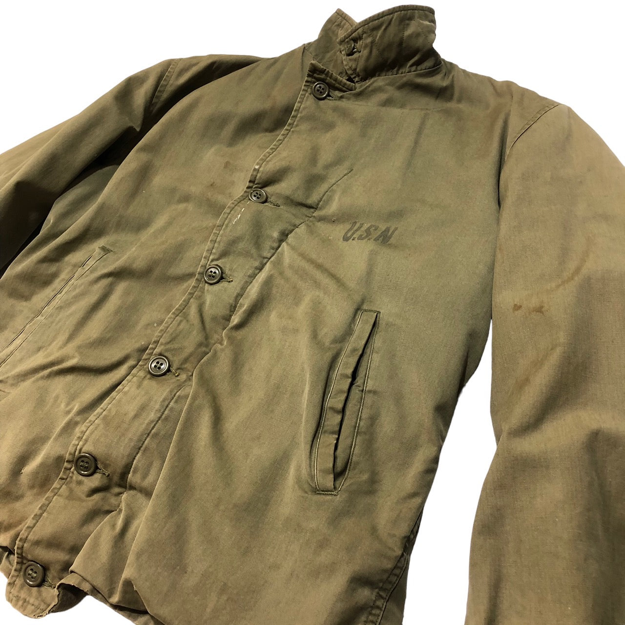 9,568円40s U.S.NAVY N-4 デッキジャケット