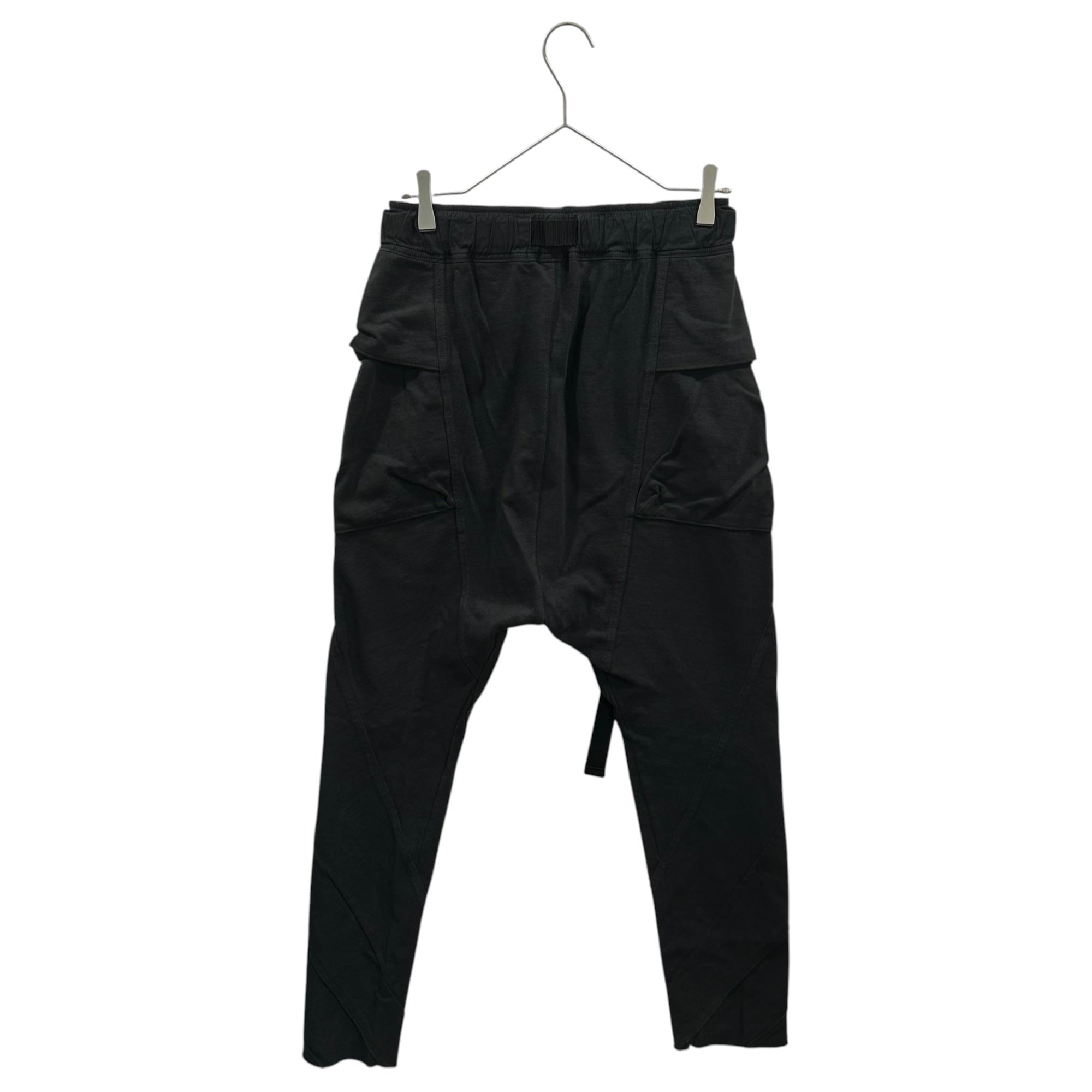 The Viridi-anne(ザヴィリディアン) 2020SS High-Density Cotton Skinny Harem Pants 度詰め 天竺 スキニー サルエル パンツ - CHARCOAL VI-3205-04 1 チャコール