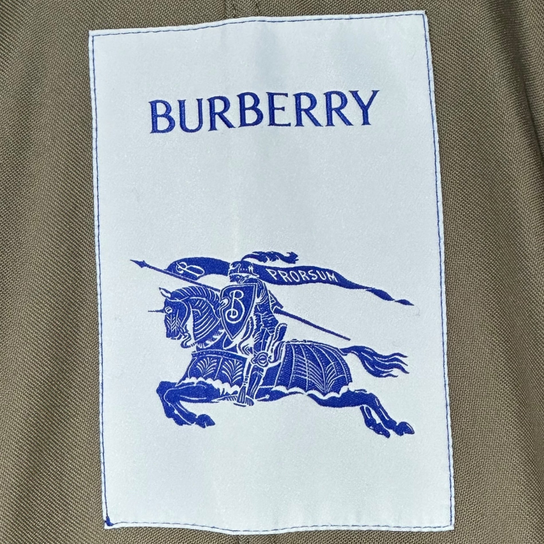 BURBERRY(バーバリー) Faux Fur And Cotton Parka フェイクファー コットン ロング モッズ コート 8079119 L カーキ ミリタリー