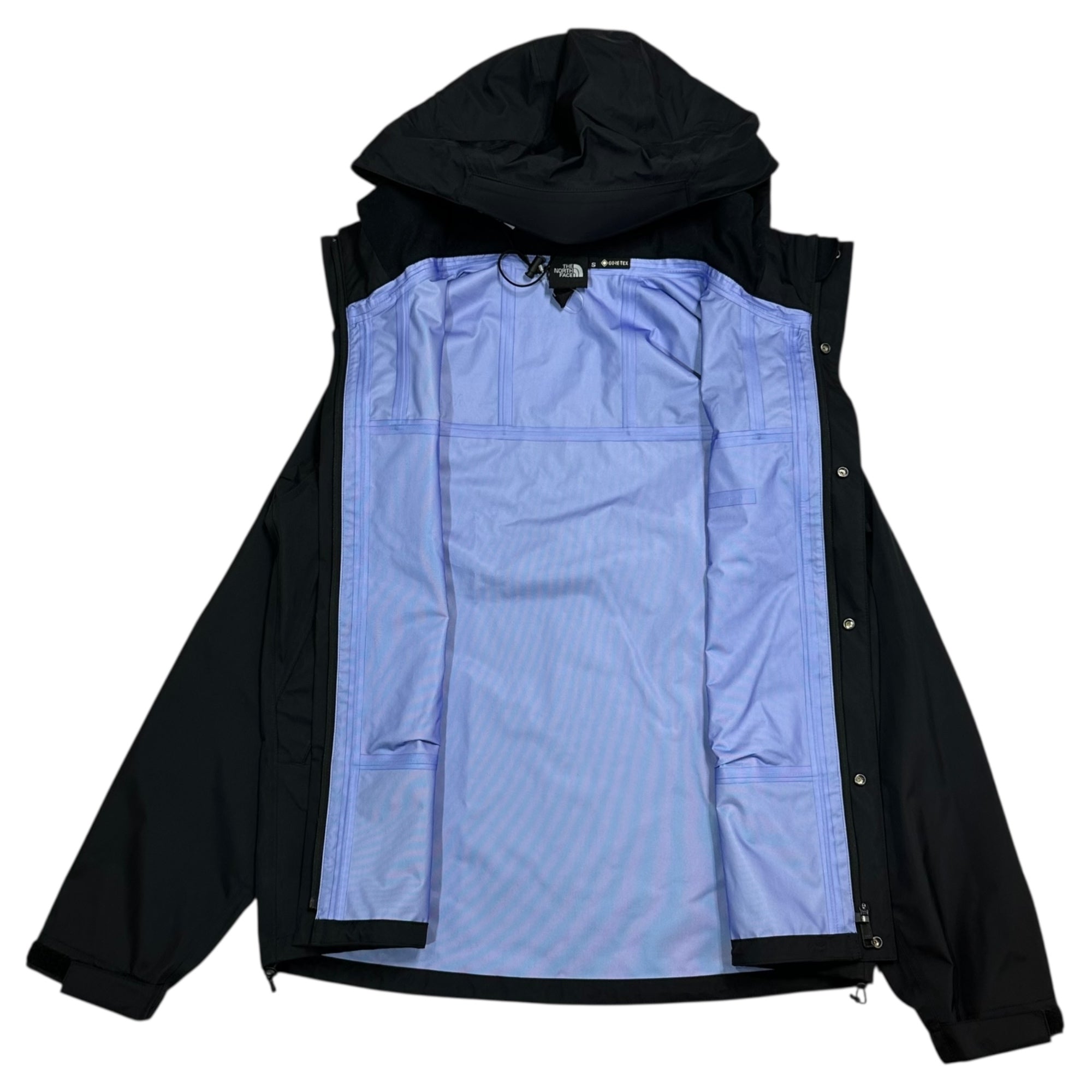 THE NORTH FACE(ノースフェイス) GORE-TEX Mountain Raintex Jacket ゴアテックス マウンテン レイン テックス ジャケット NP12135 S ブラック マウンテンパーカー シェル アウトドア