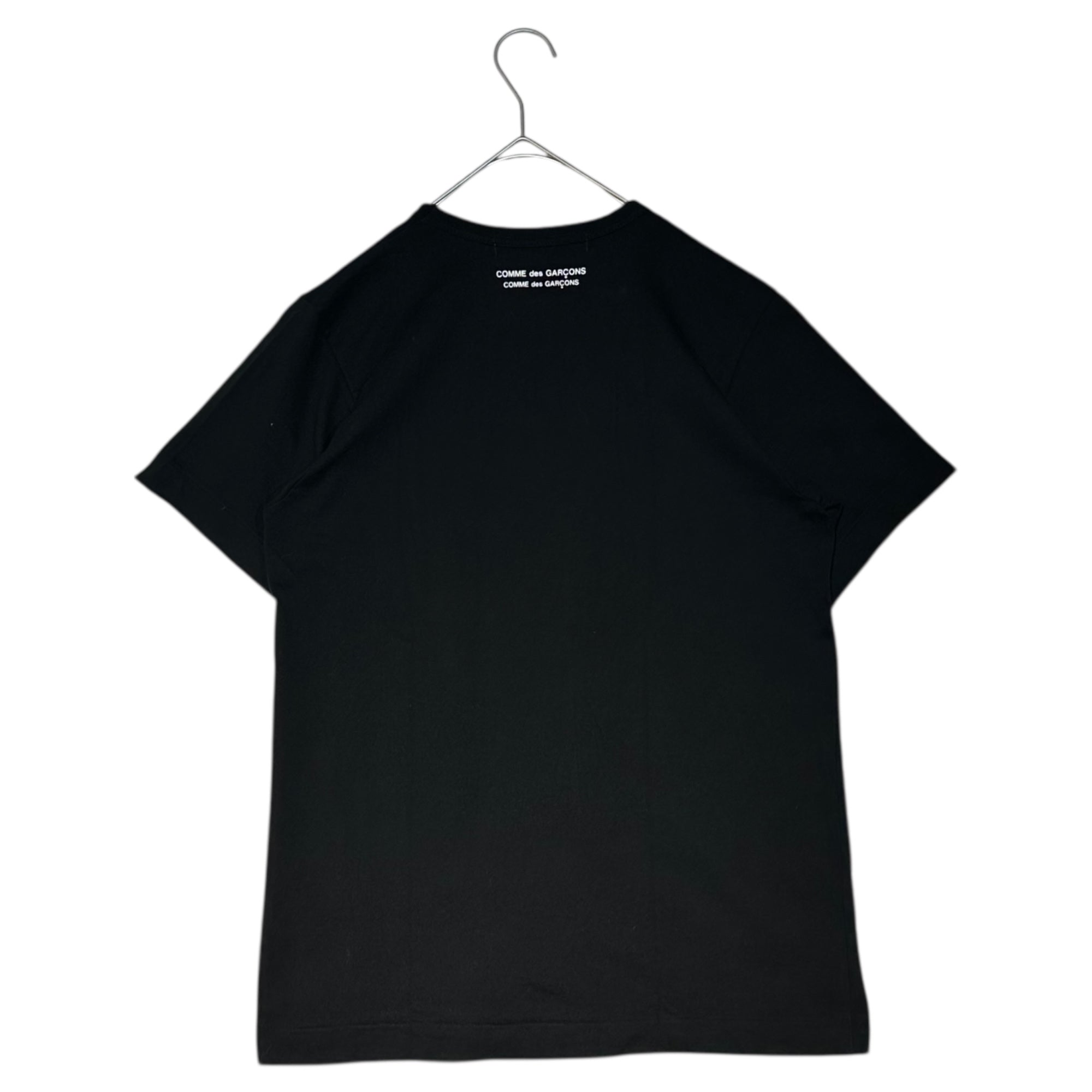 COMME des GARCONS COMME des GARCONS(コムデギャルソンコムデギャルソン) 12SS Grunge Heart Crew Neck T-Shirt グランジ ハート クルーネック Tシャツ RI-T016 M ブラック AD2011