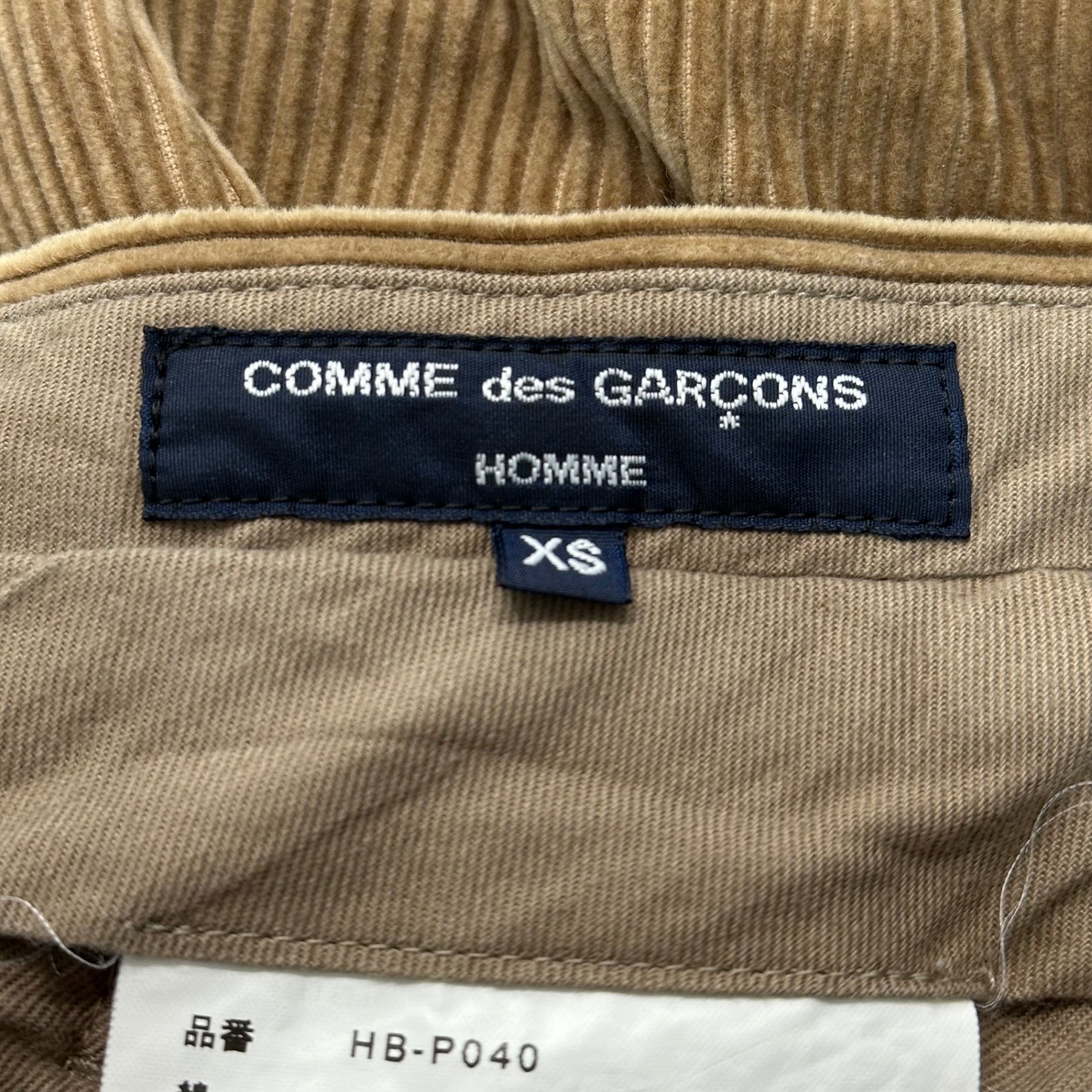 COMME des GARCONS HOMME(コムデギャルソンオム) 18AW 2-pleat 8/10