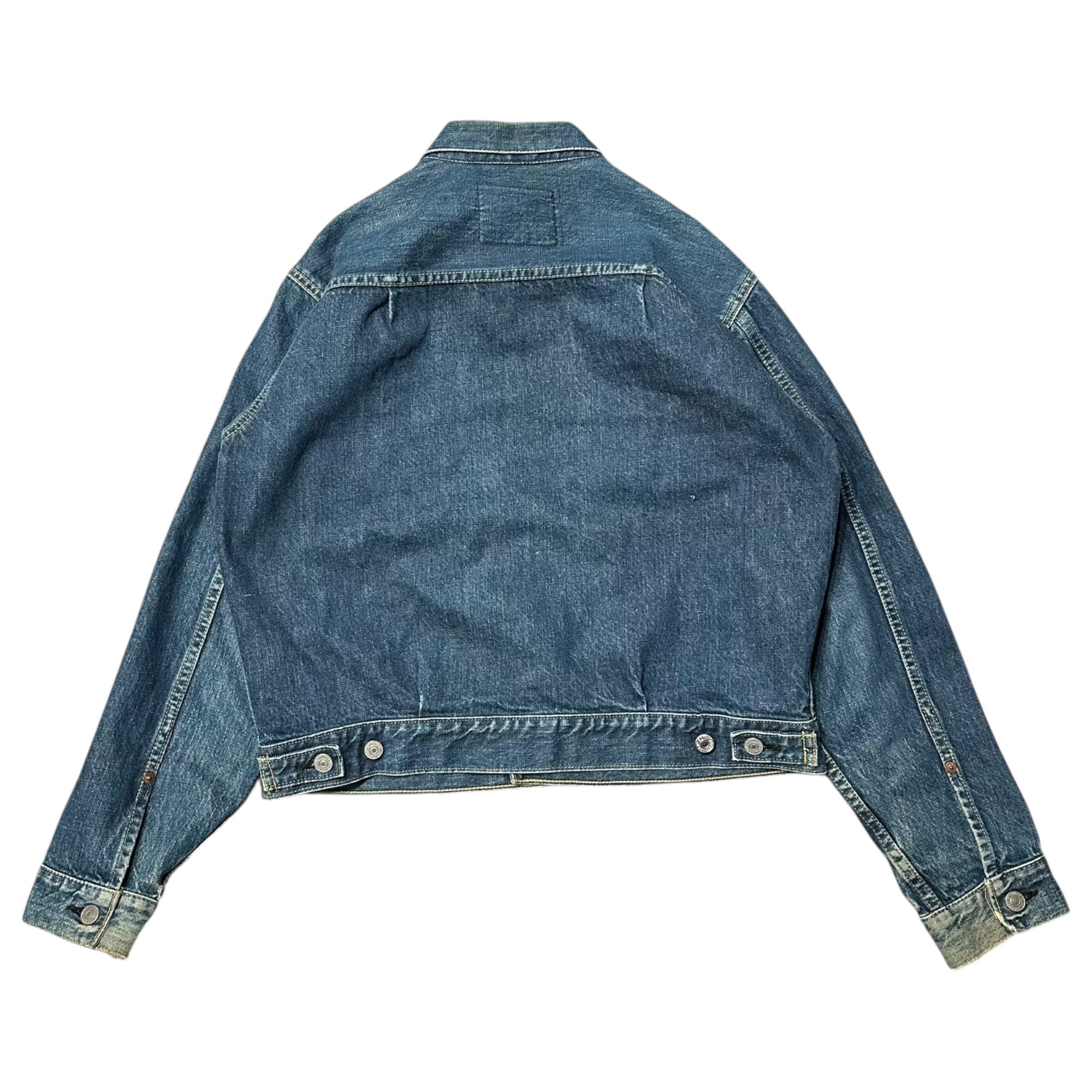 Levi's(リーバイス) 90's 71507 Reissue 2nd Denim Jacket 90年代 復刻 セカンド デニム ジャケット 40 インディゴ ボタン裏「J02」