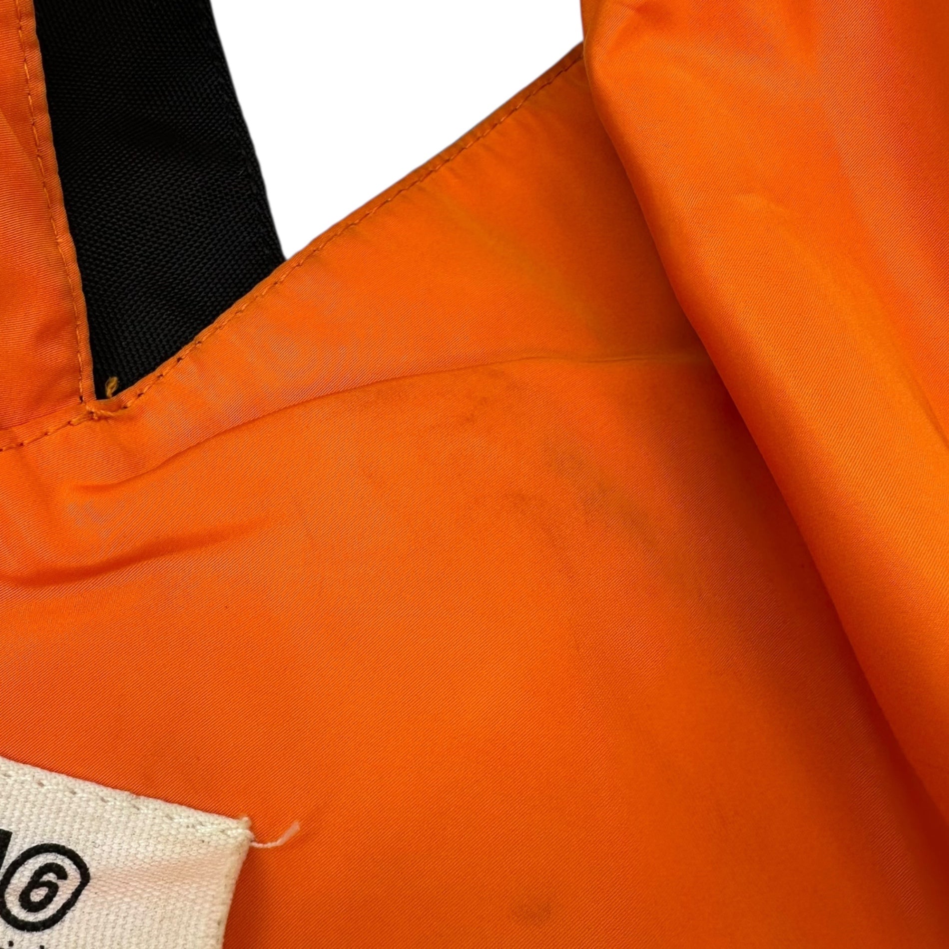 MM6 Maison Margiela(エムエムシックス) Japanese Tote Hand Bag ジャパニーズ トート ハンド バッグ FREE ブラック×オレンジ