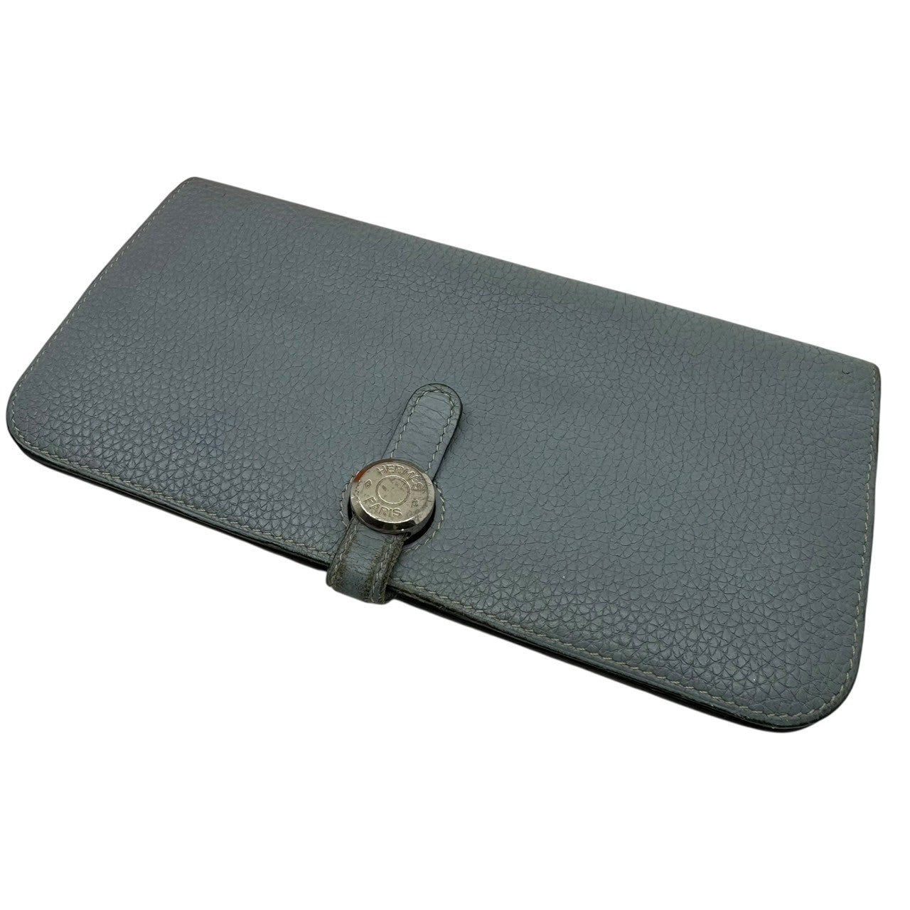 HERMES(エルメス) Dogon Long Togo ドゴン ロング トゴ □P 27NM ブルージーン 長財布 レザー