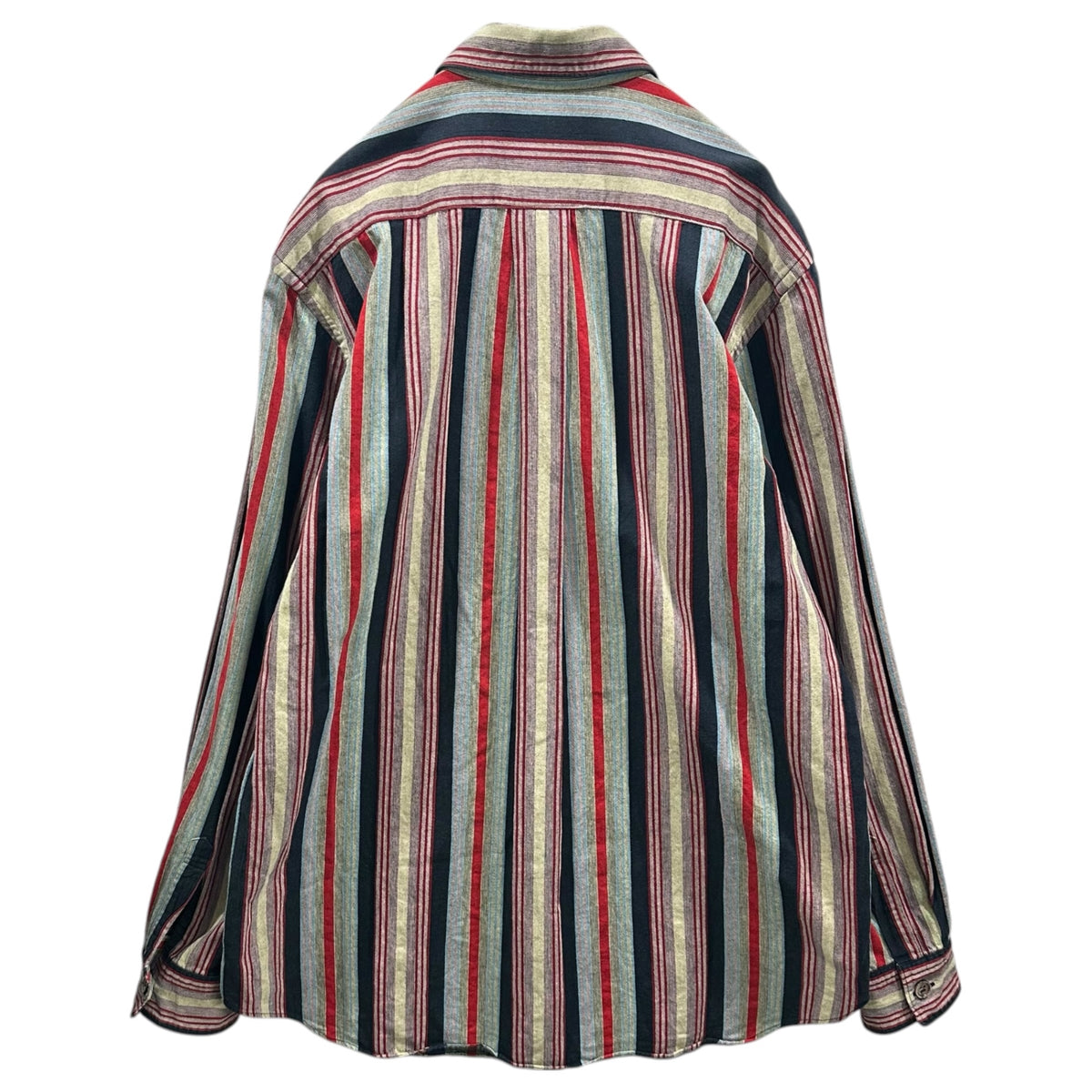 COMME des GARCONS HOMME(コムデギャルソンオム) 1990's Multi-Stripe L/S Shirt マルチ ストライプ 長袖 シャツ 表記無し(FREE) マルチ 90年代 田中オム