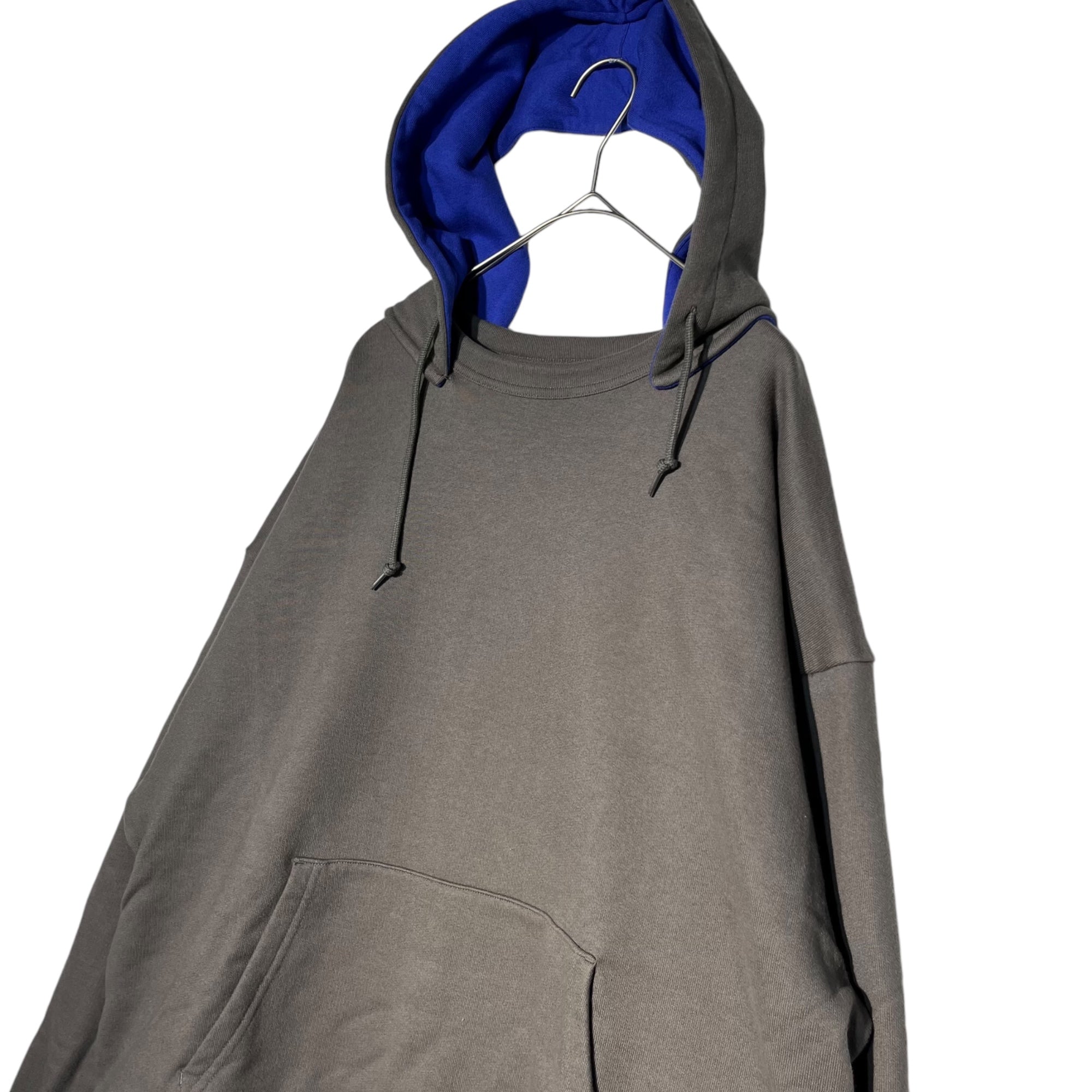 SSZ(エスエスズィー) 23AW 代走 HOODIE 貫通フード スウェット プルオーバー パーカー 11-13-0473-458 M チャコールグレー