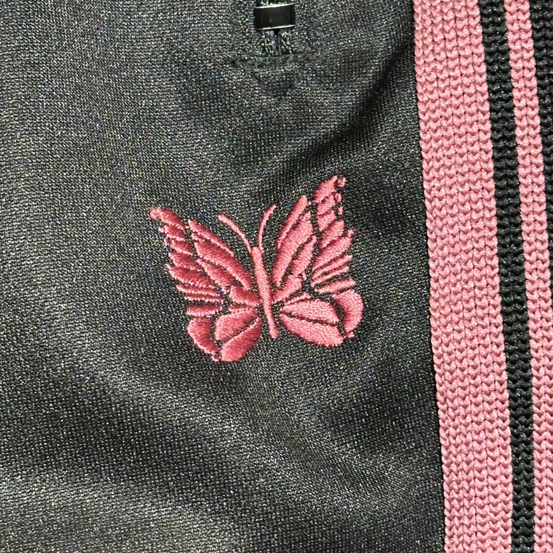 NEEDLES(ニードルズ) 22AW Naro Track Pants ナロー トラック パンツ LQ230 L ブラック×パープル