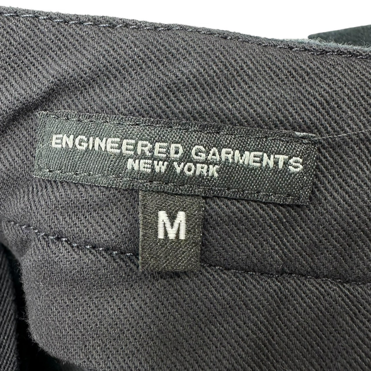 Engineered Garments(エンジニアードガーメンツ) 22AW Carlyle Pant Cotton Moleskin モールスキン カーライル パンツ M ブラック