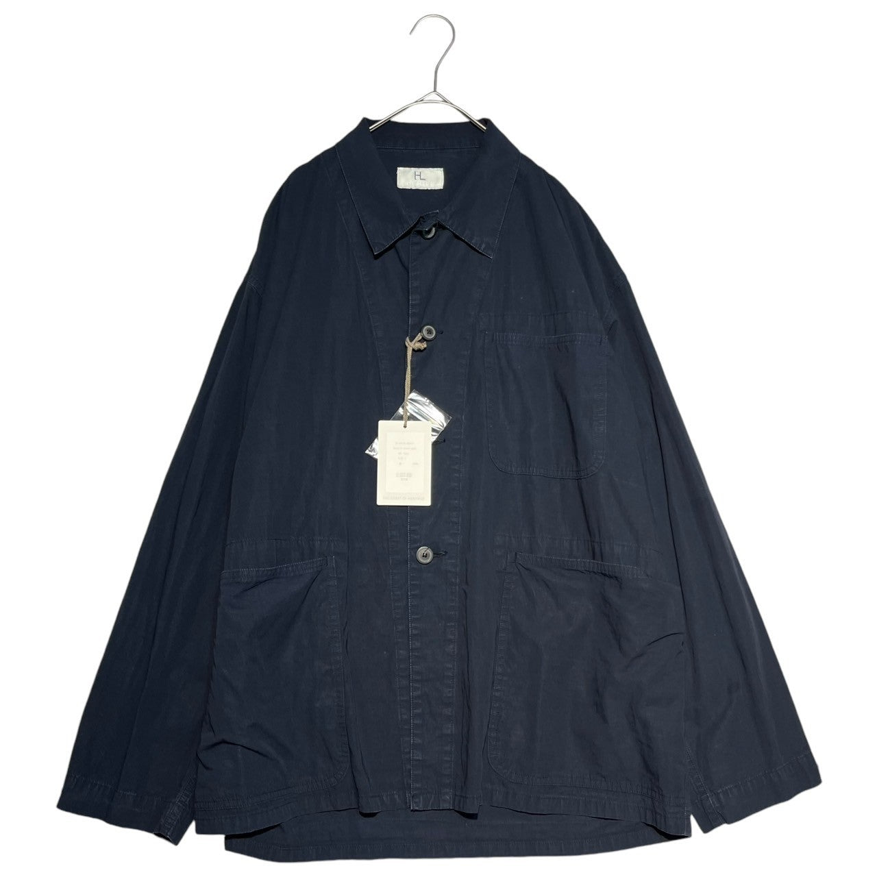 HERILL(ヘリル) Ripstop P41 Coverall Jacket リップストップ P41 カバーオール ジャケット 23-011-HL-8060-1 1 ネイビー ミリタリー