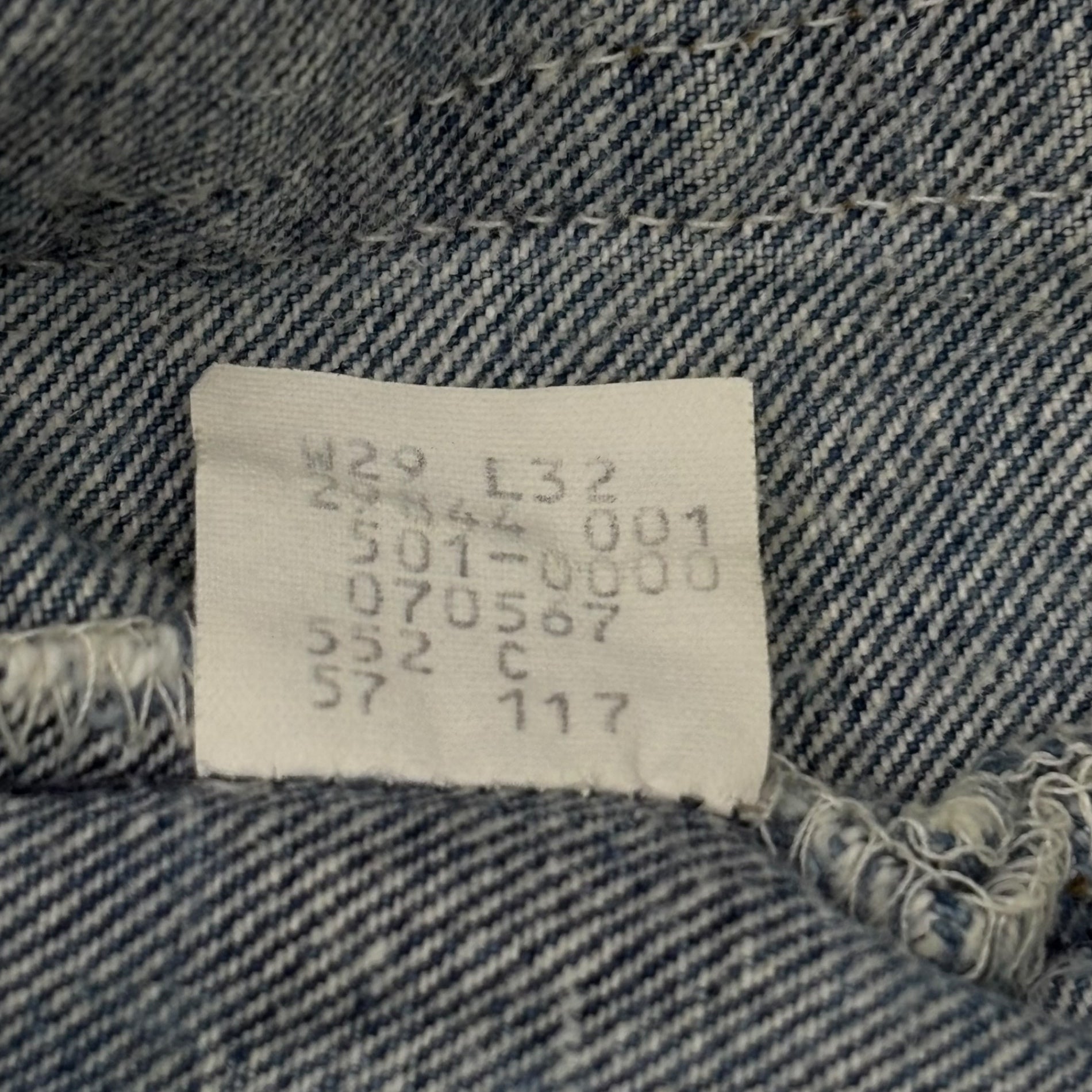 Levi's(リーバイス) 80's 501 USA made Vintage Straight Denim Pants ヴィンテージ ストレート デニム パンツ 501-0000 W29 L32 インディゴ 80年代 ハチマル 552裏ボタン