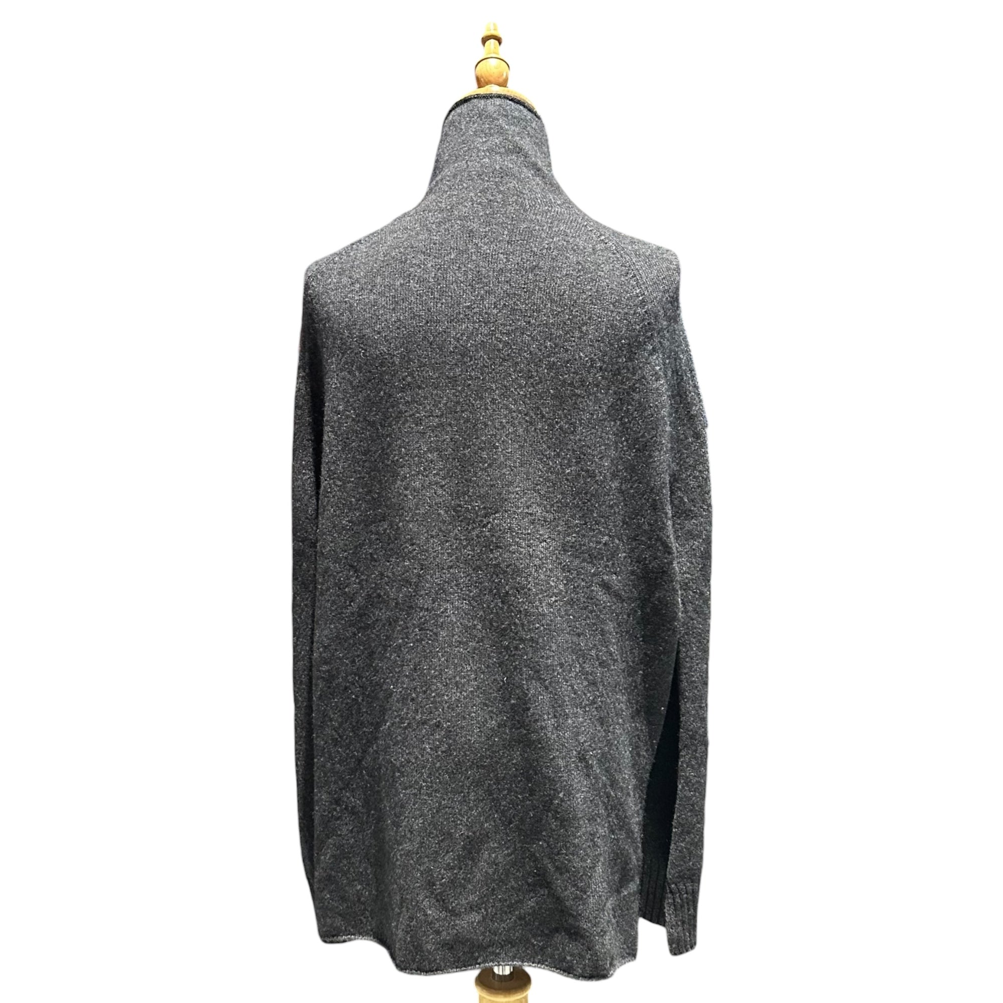 evam eva(エヴァムエヴァ) slit poncho スリット入り ポンチョ
