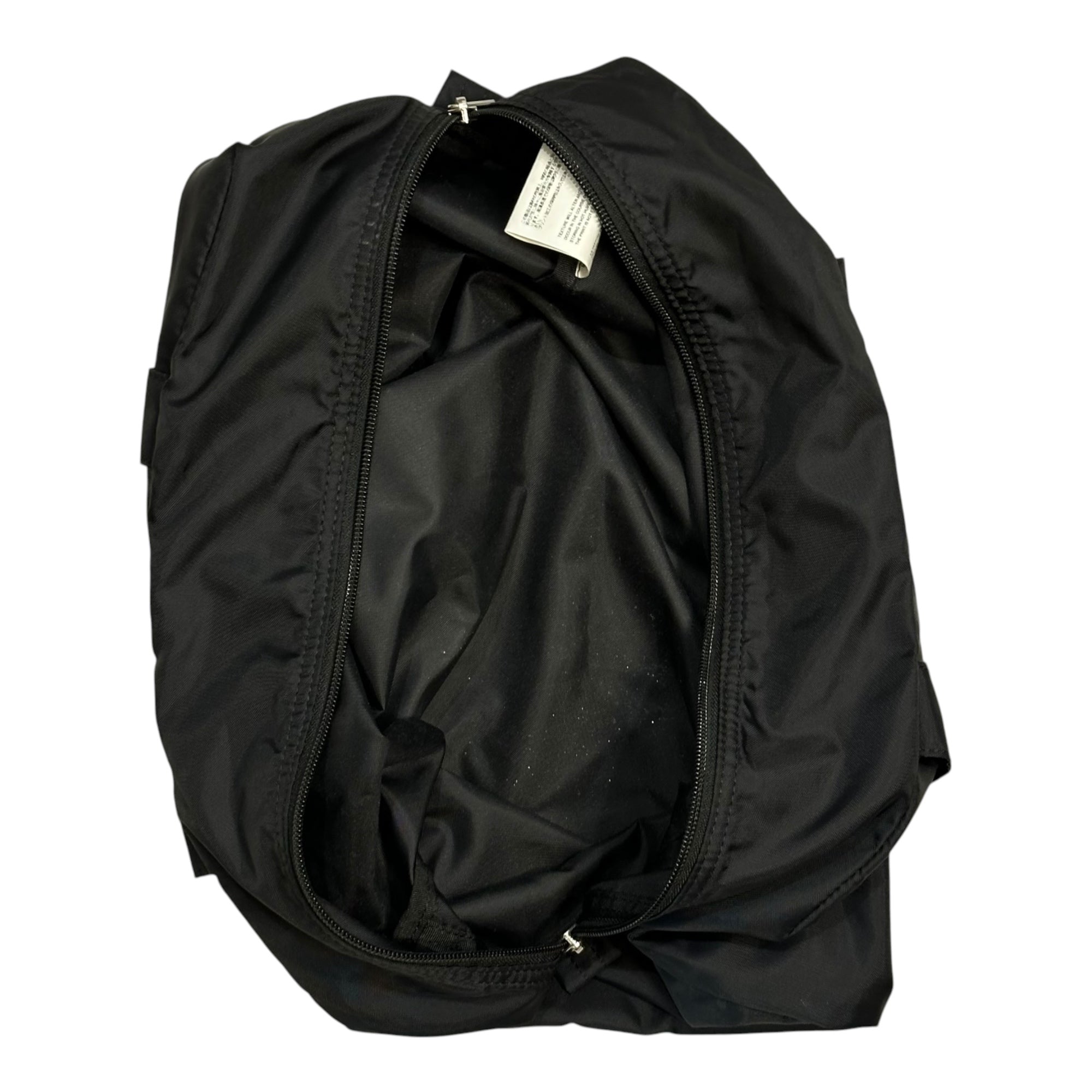 COMME des GARCONS(コムデギャルソン) FUTURE Printed Nylon Bag プリント ナイロン バッグ OE-K201 ブラック×ホワイト×レッド
