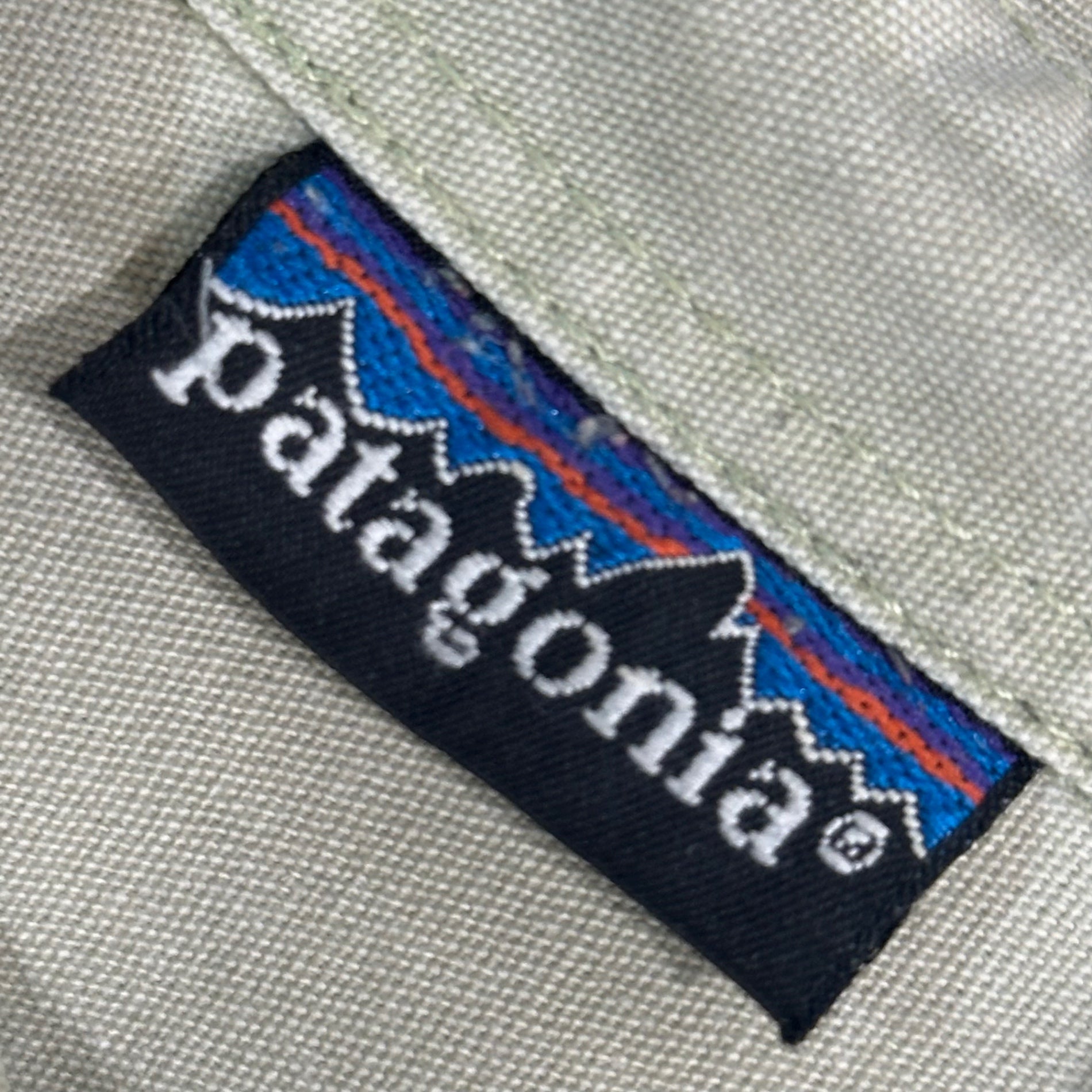 Patagonia(パタゴニア) 2000's Canvas Shirt キャンバス シャツ L ベージュ コットン