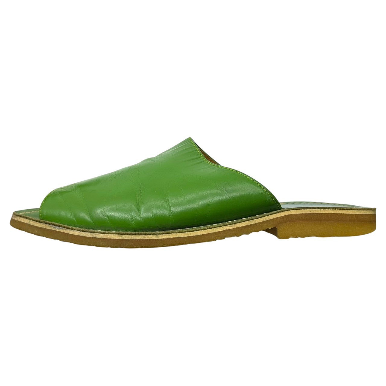 Y's(ワイズ) Crepe sole leather sandal クレープソール レザー サンダル YQ-A23-700/2M M グリーン