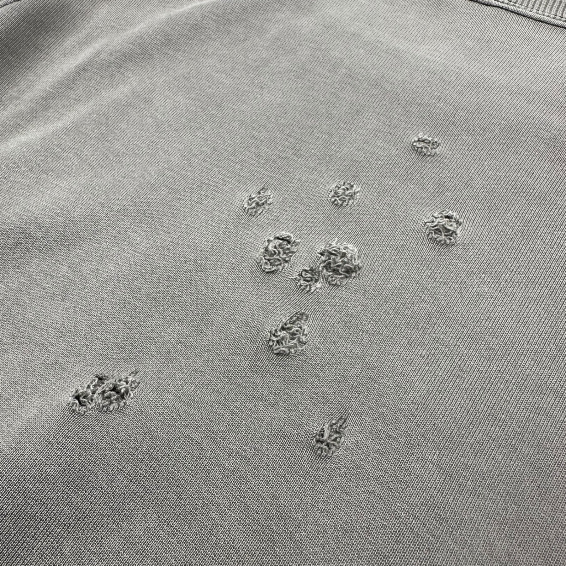 NUMBER (N)INE(ナンバーナイン) 01ss perforated skull sweat 穴あき