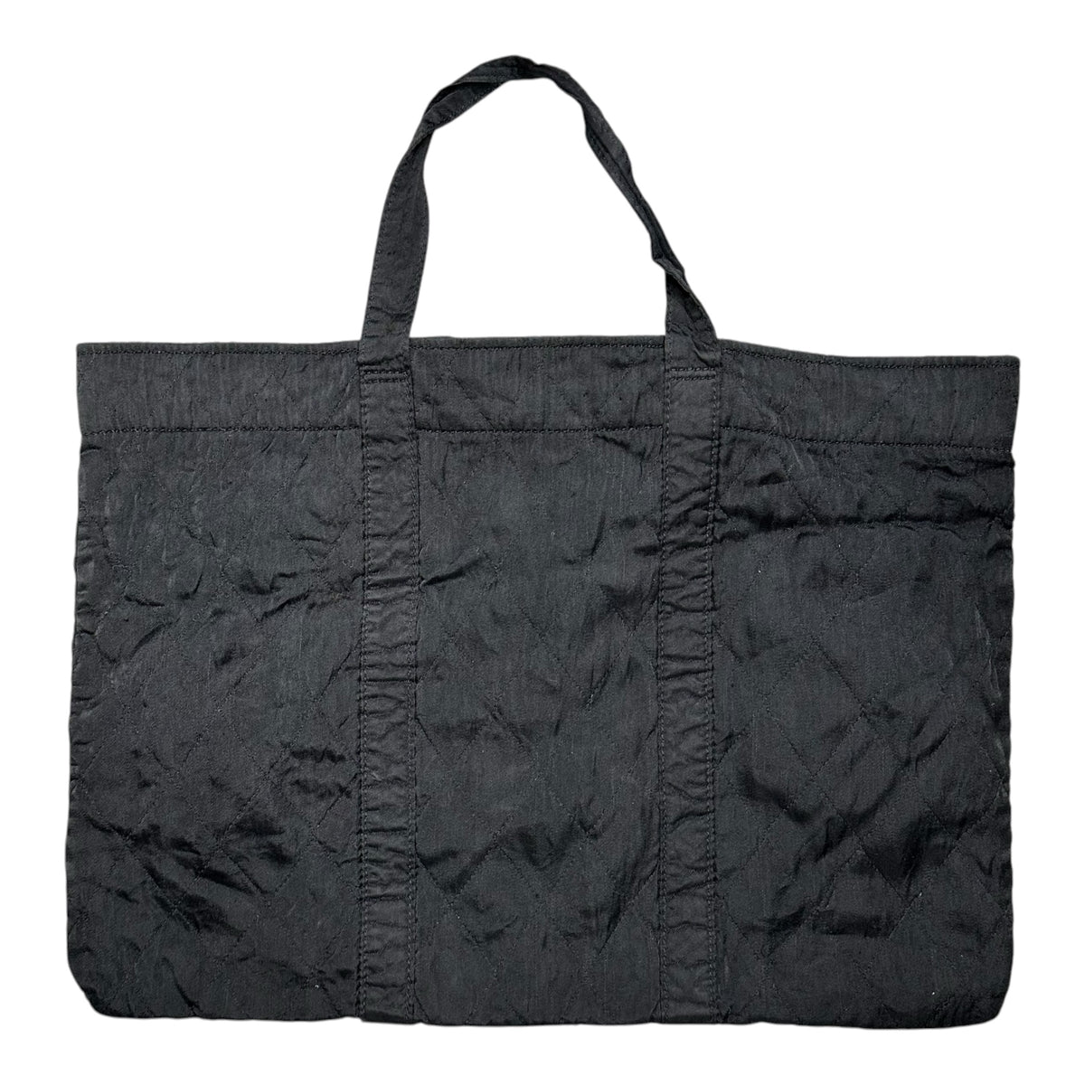 COMME des GARCONS(コムデギャルソン) Garment-dyed tote bag 製品染め トート バッグ ブラック