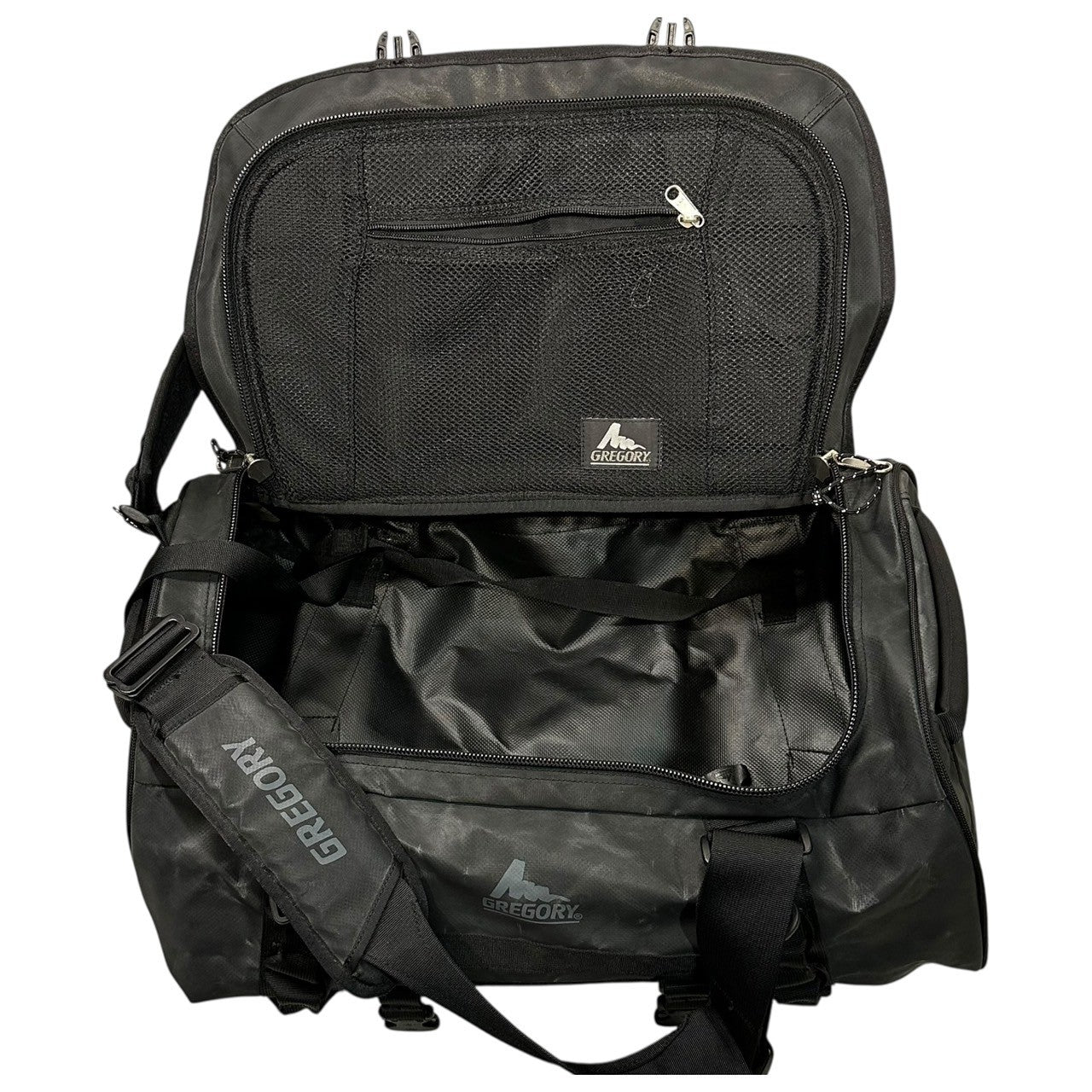 GREGORY(グレゴリー) ALPACA DUFFLEBAG BOSTONBAG BACKPACK 40L BLACK アルパカ ダッフルバッグ ボストンバッグ バックパック GM52080 ブラック アウトドア スポーツ