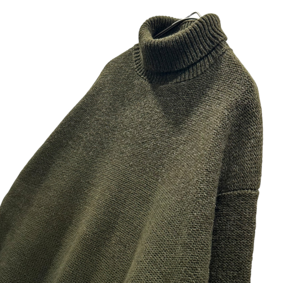 COMME des GARCONS HOMME(コムデギャルソンオム) 1994AW Gradient Wool ＆ Cotton Turtleneck Knit ウール コットン グラデーション タートルネック ニット HN-080140 表記無(FREE) オリーブ 90's 90年代 田中オム