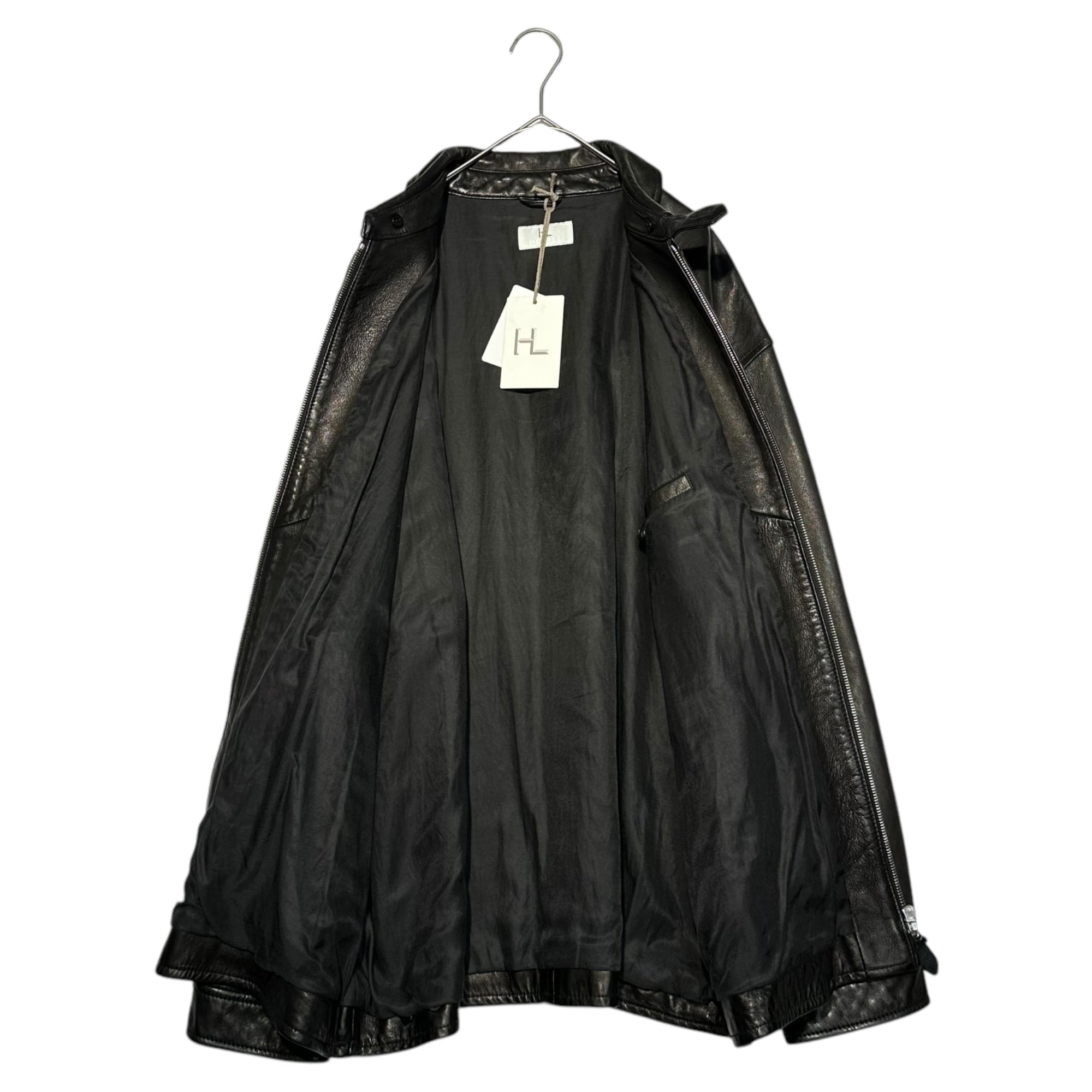 HERILL(ヘリル) 23AW Lambleather Jacket ラム レザー ジャケット 23-011-HL-8020-3 1 ブラック 参考定価143,000円