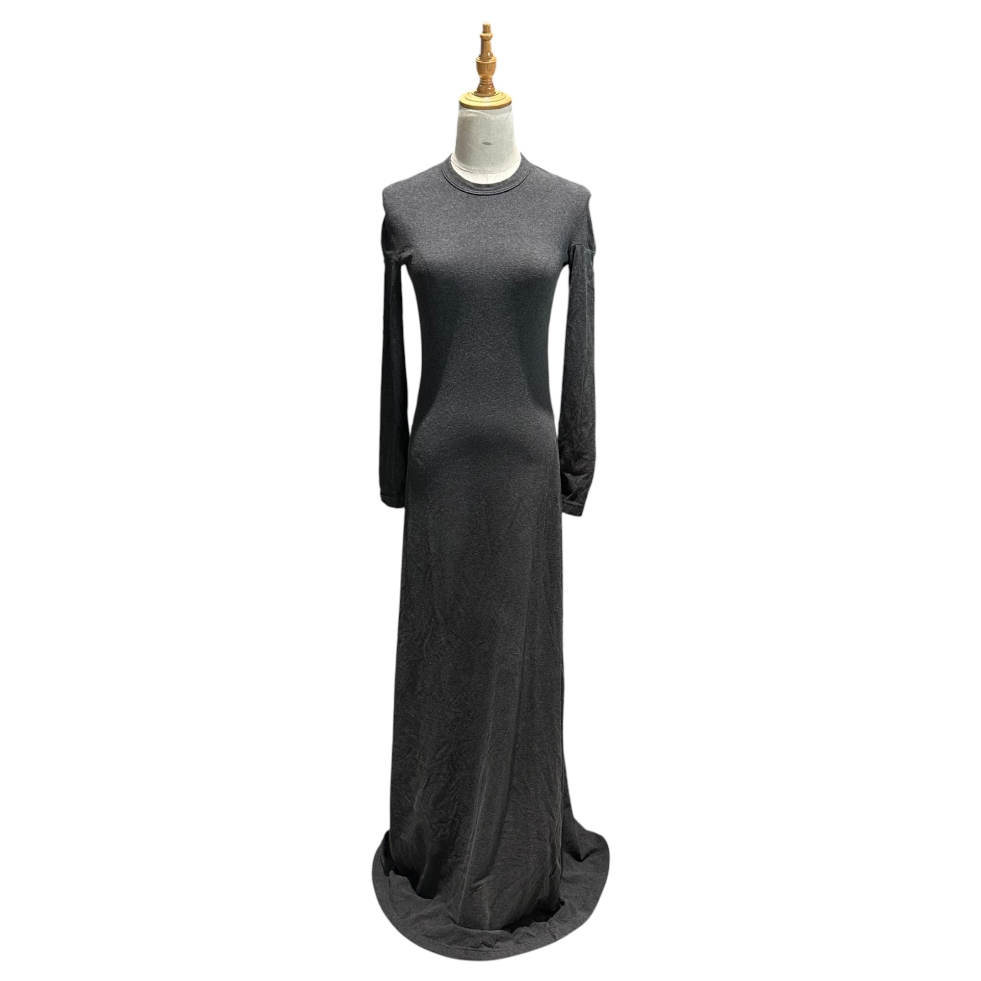 Maison Martin Margiela(メゾン マルタンマルジェラ) 1998AW Super Long T-Shirt Dress スーパー ロング カットソー ドレス 333-55506 S グレー 90's 90年代 アーカイブ 白タグ