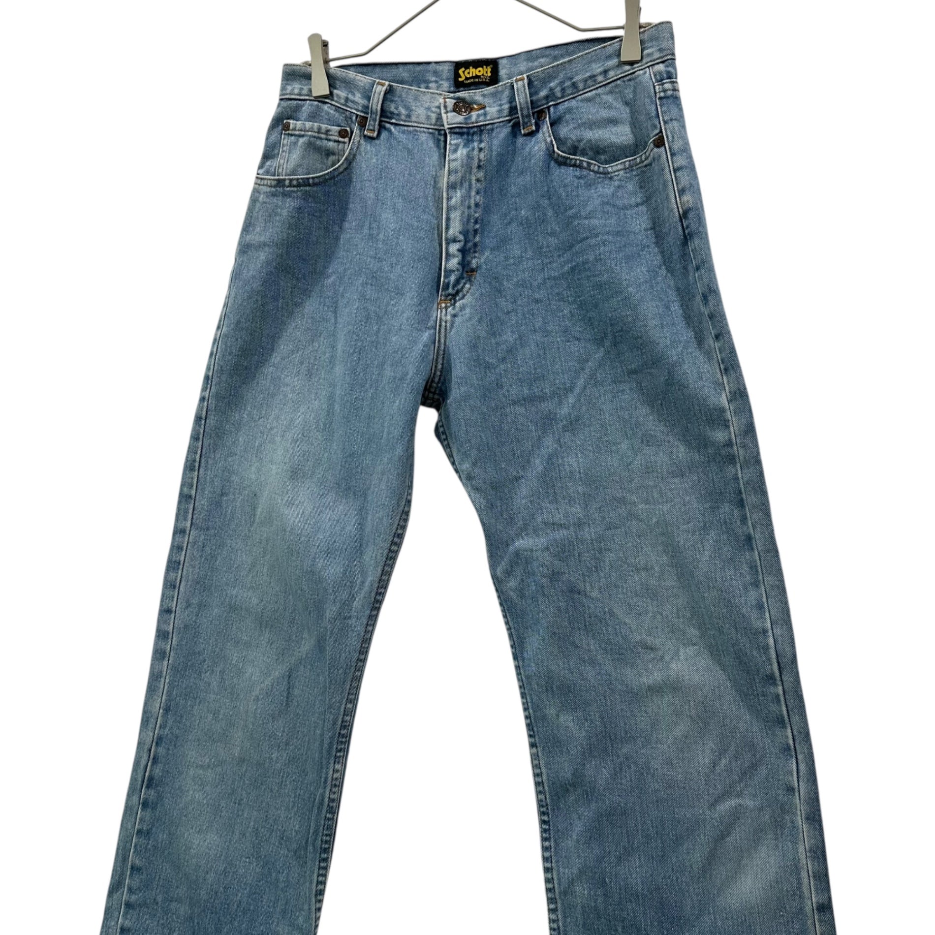 SCHOTT(ショット) Perfecto USA made Denim Pants ウォッシュド