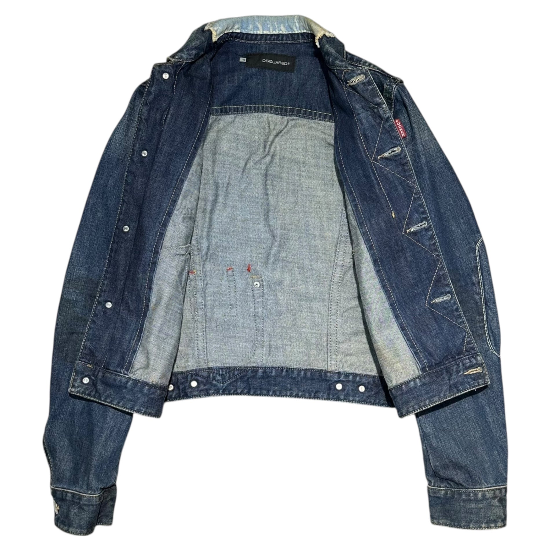 DSQUARED2(ディースクエアード) Back Pocket Remake Denim Jacket