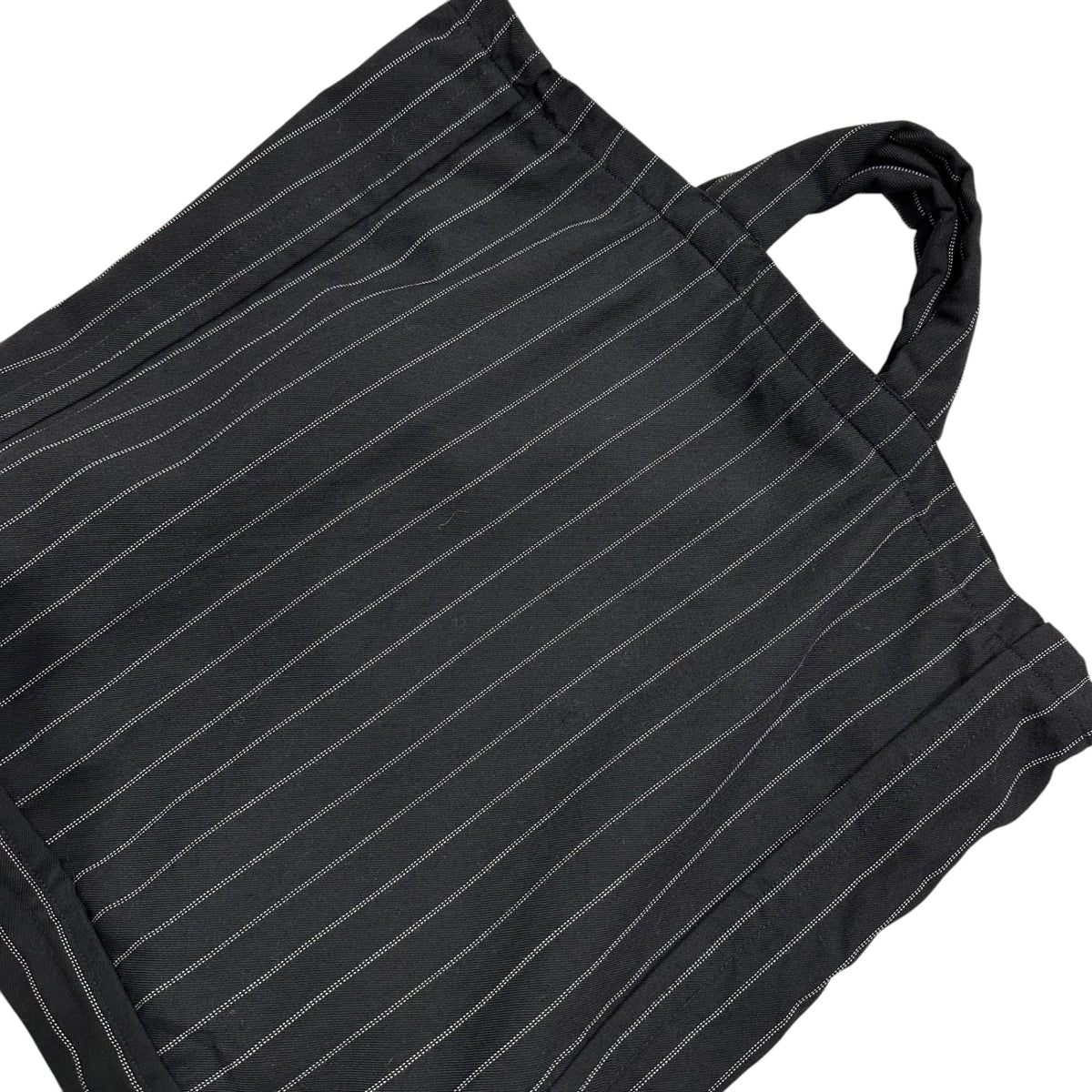 COMME des GARCONS COMME des GARCONS(コムデギャルソンコムデギャルソン) 2000's Wool Striped Tote Bag ウール ストライプ トート バッグ CK102180 ブラック