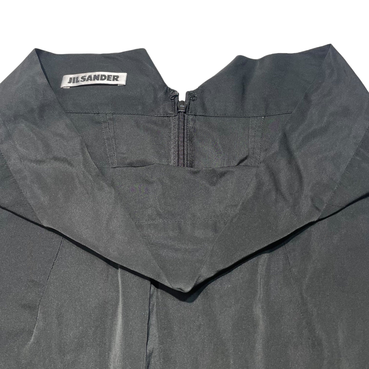 JIL SANDER(ジルサンダー) maxi skirt マキシ スカート 36(S程度) ブラック ロング リボン ポケット