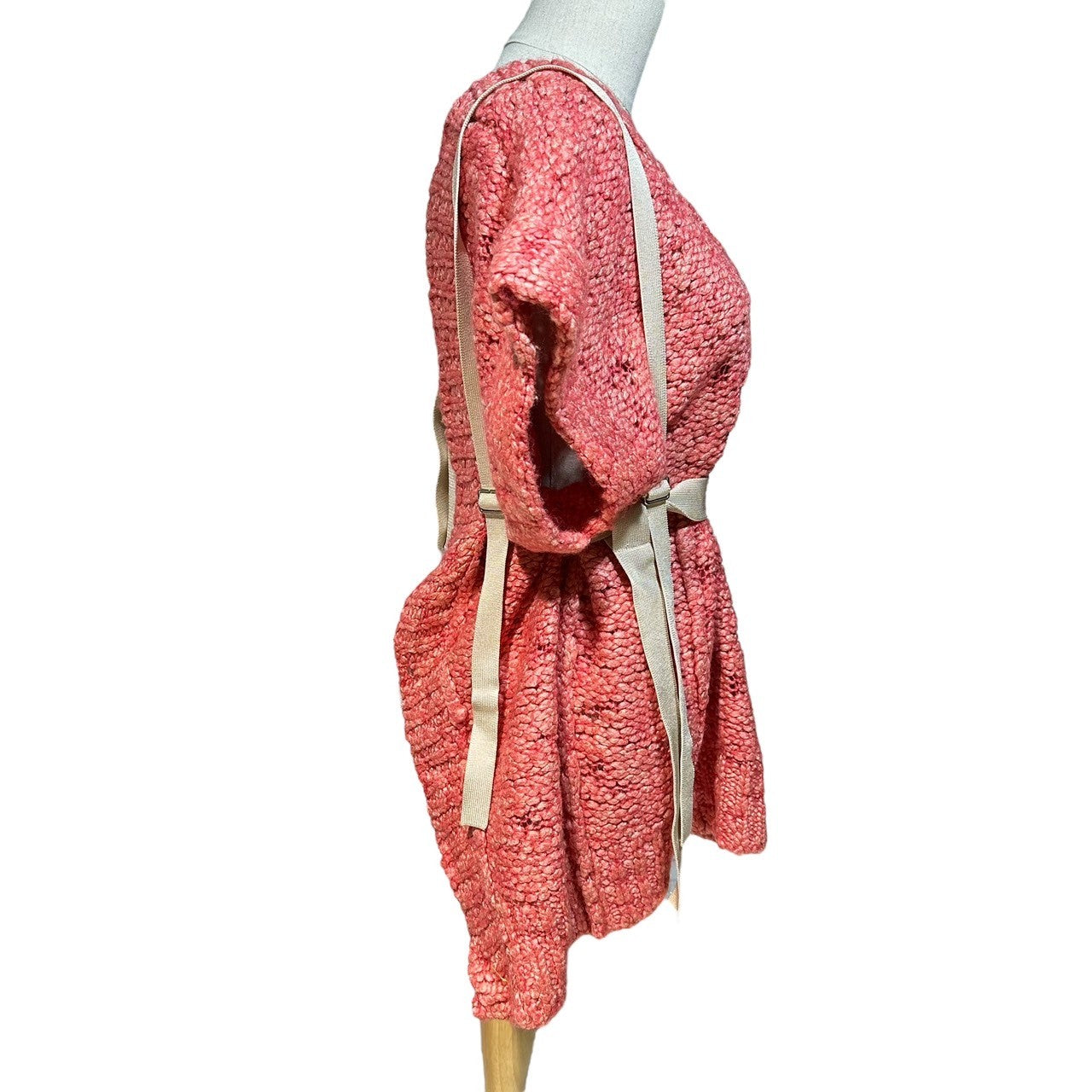 IRENE(アイレネ) Fipoas Knit Vest フィポアス ニット ベスト 24A81008 36 サーモンピンク 参考定価¥47,300