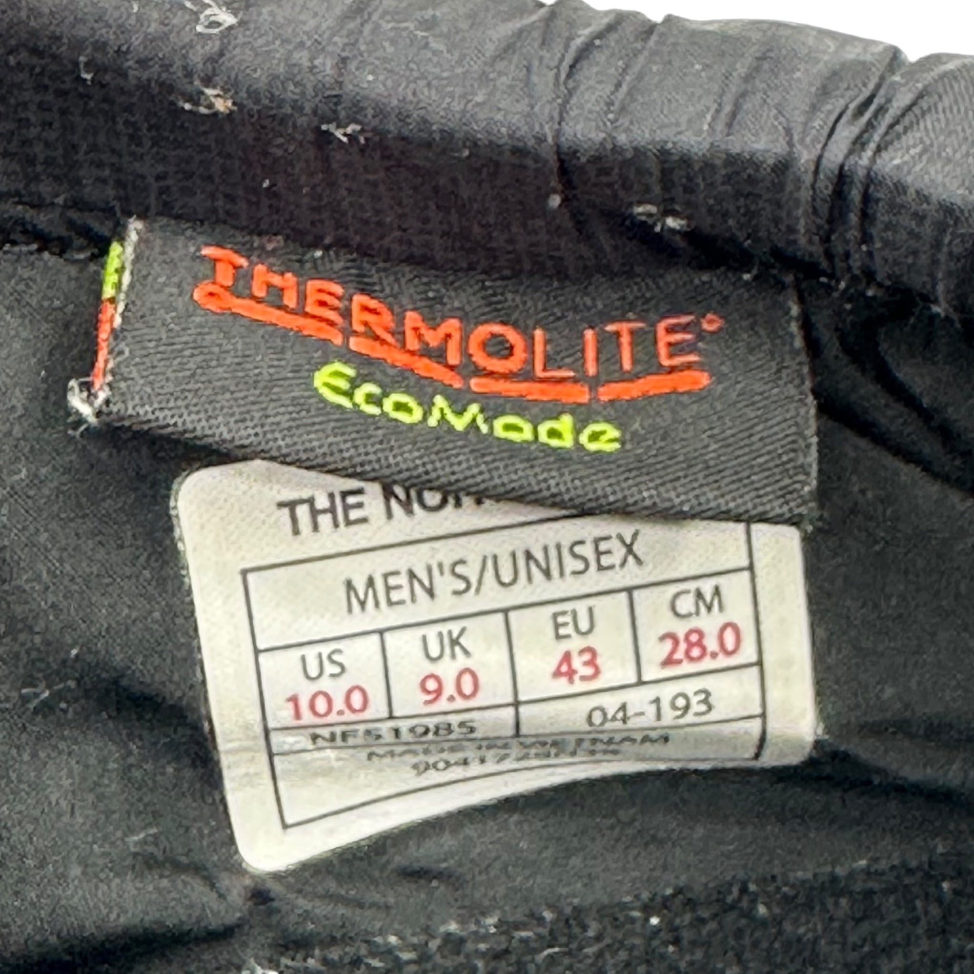 THE NORTH FACE(ノースフェイス) NSE TRACTION LITE MOC IV ヌプシ トラクション ライト モック NF51985 28cm ブラック ローカット スニーカー スリッポン アウトドア