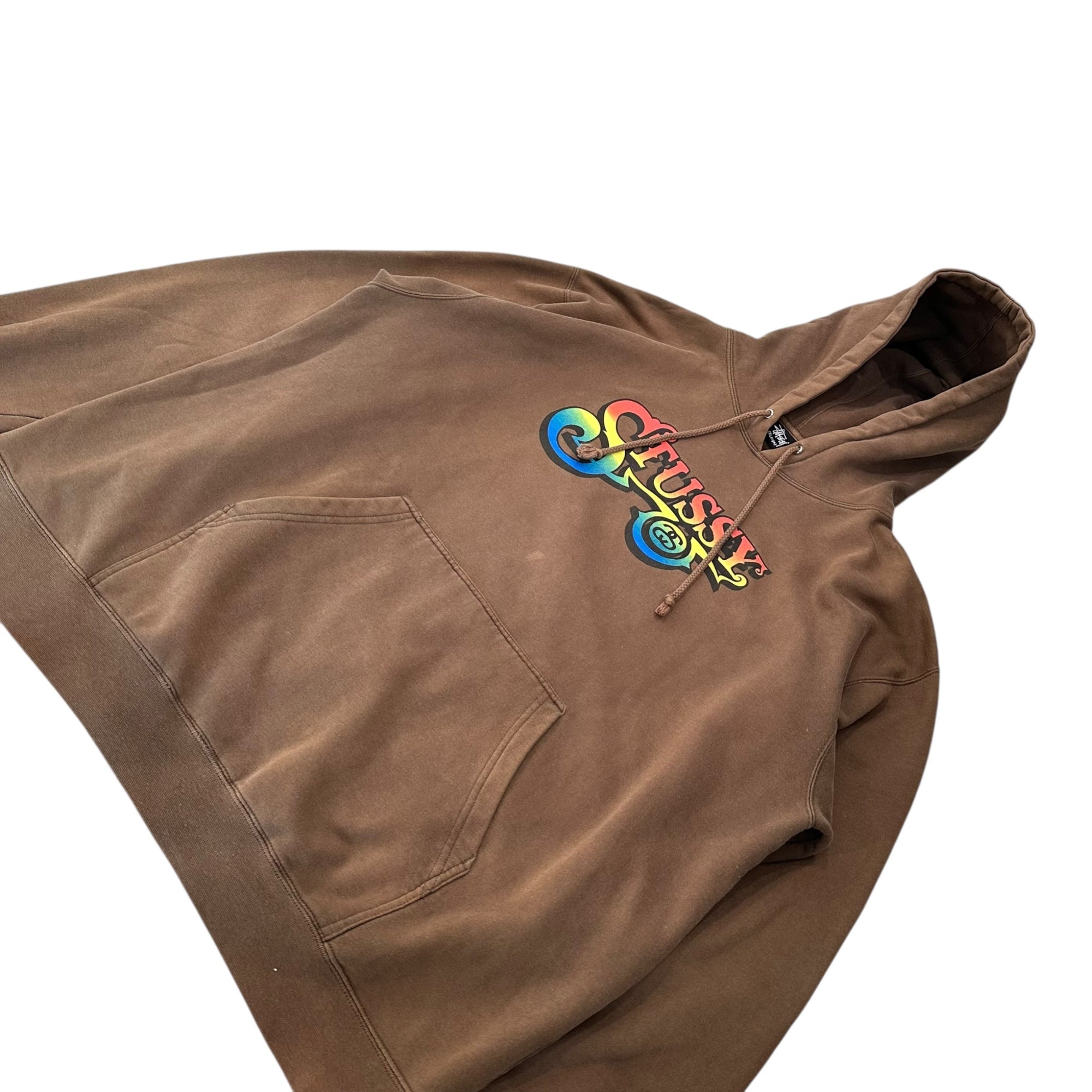 STUSSY(ステューシー) 00's USA made Graphic Logo Print Hoodie