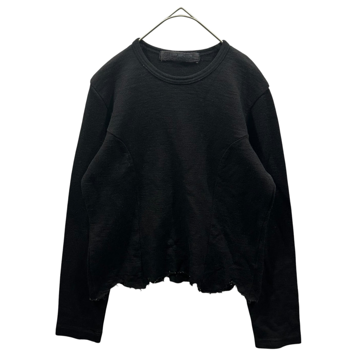 JUNYA WATANABE COMME des GARCONS(ジュンヤワタナベコムデギャルソン) Distressed glitter sweater デストロイ ラメ ニット 表記無(S程度) ブラック