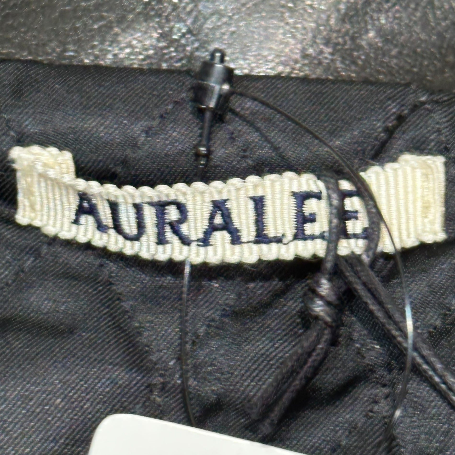 AURALEE(オーラリー) 25AW LAMB LEATHER RIDERS JACKET ラム レザー ライダース ジャケット A25AB02WX 4 ブラック 今季
