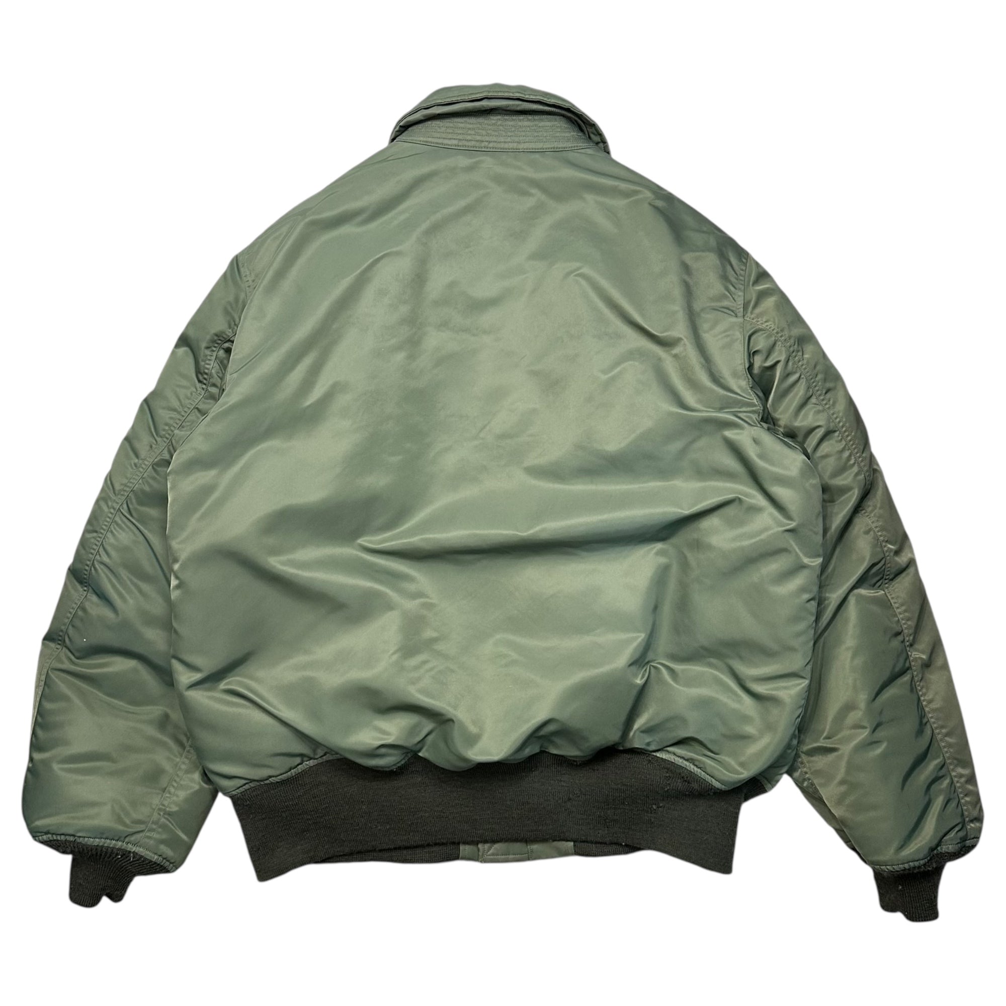 BUZZ RICKSON’S(バズリクソンズ) WILLIAM GIBSON COLLECTION Type CWU-45/P ウィリアムギブソン コレクション フライト ジャケット BR14159 XL オリーブ ダウン ミリタリー