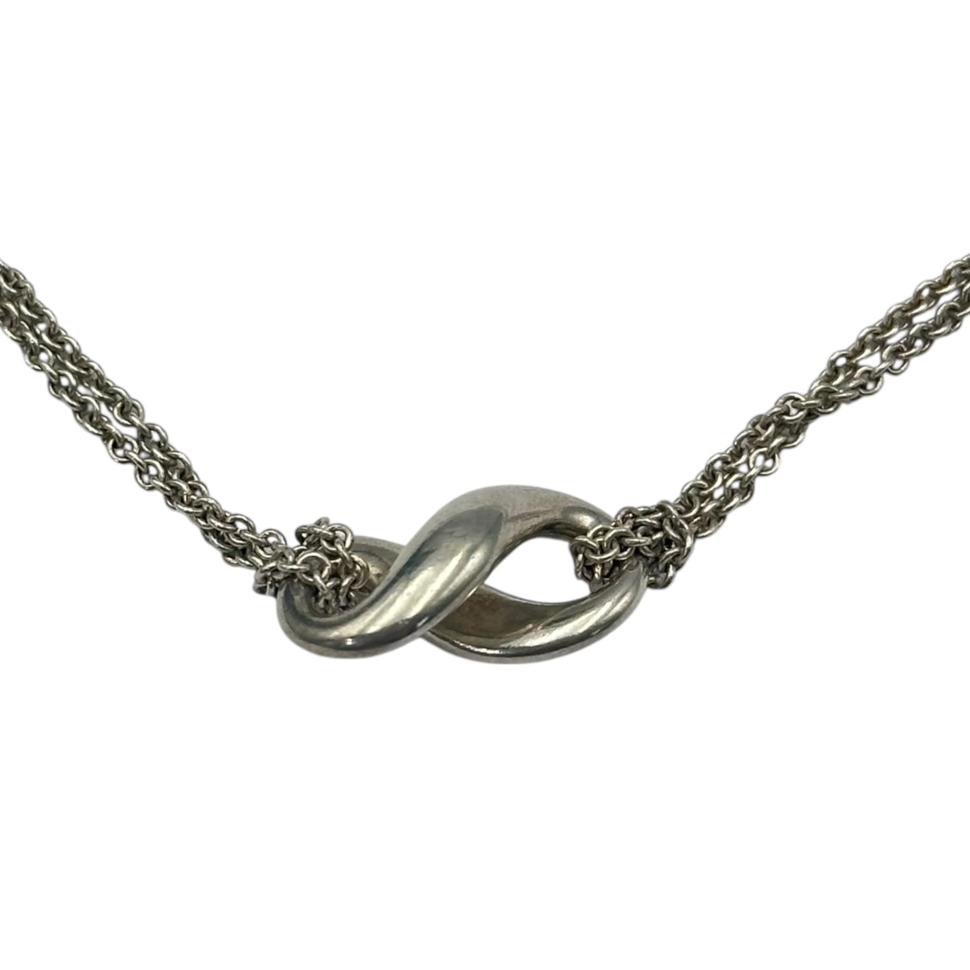 TIFFANY & CO.(ティファニー) Infinity W Chain Necklace