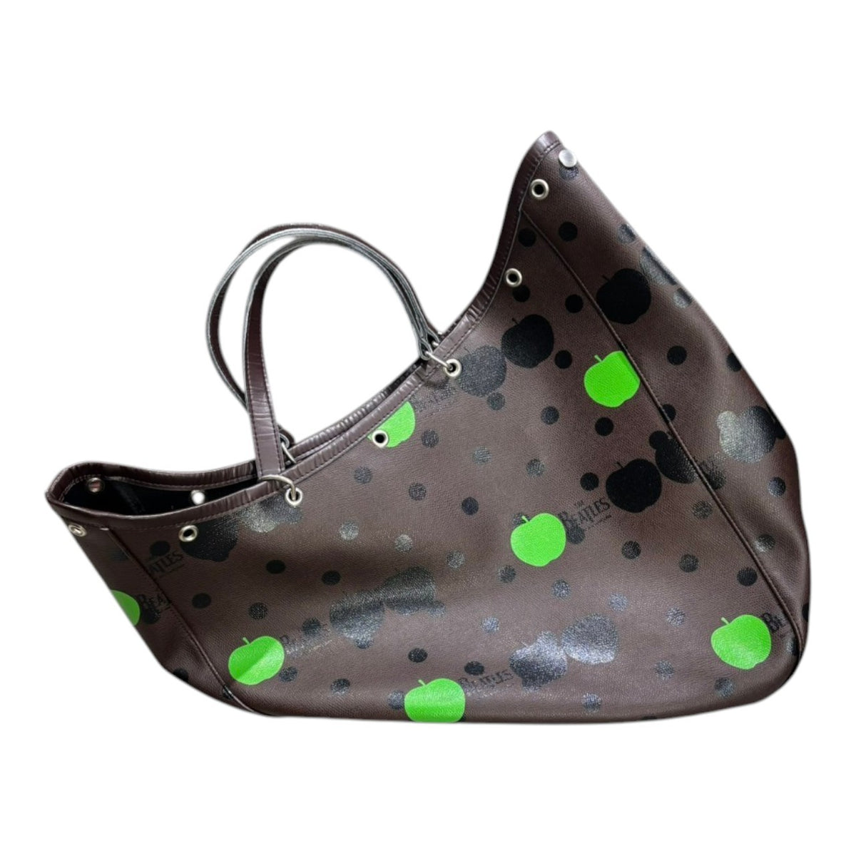 THE BEATLES COMME des GARCONS(ザビートルズコムデギャルソン) Boat Bag Green Apple ボート バッグ グリーン アップル VD-K001 ブラウン 2009 アーカイブ