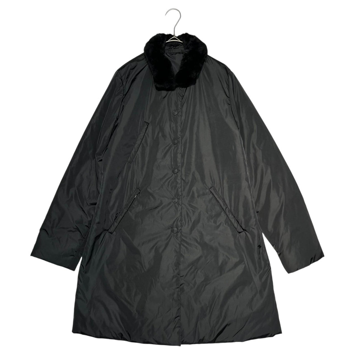 S Max Mara(エス マックスマーラ) fur embellished down coat ファー 