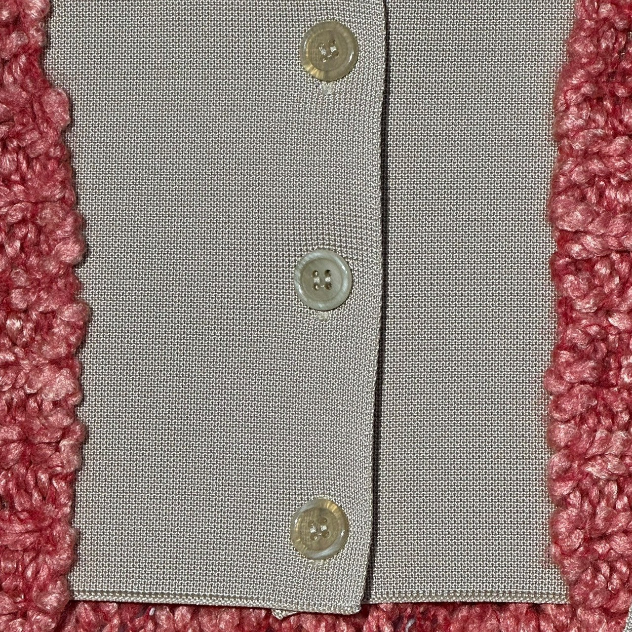 IRENE(アイレネ) Fipoas Knit Vest フィポアス ニット ベスト 24A81008 36 サーモンピンク 参考定価¥47,300