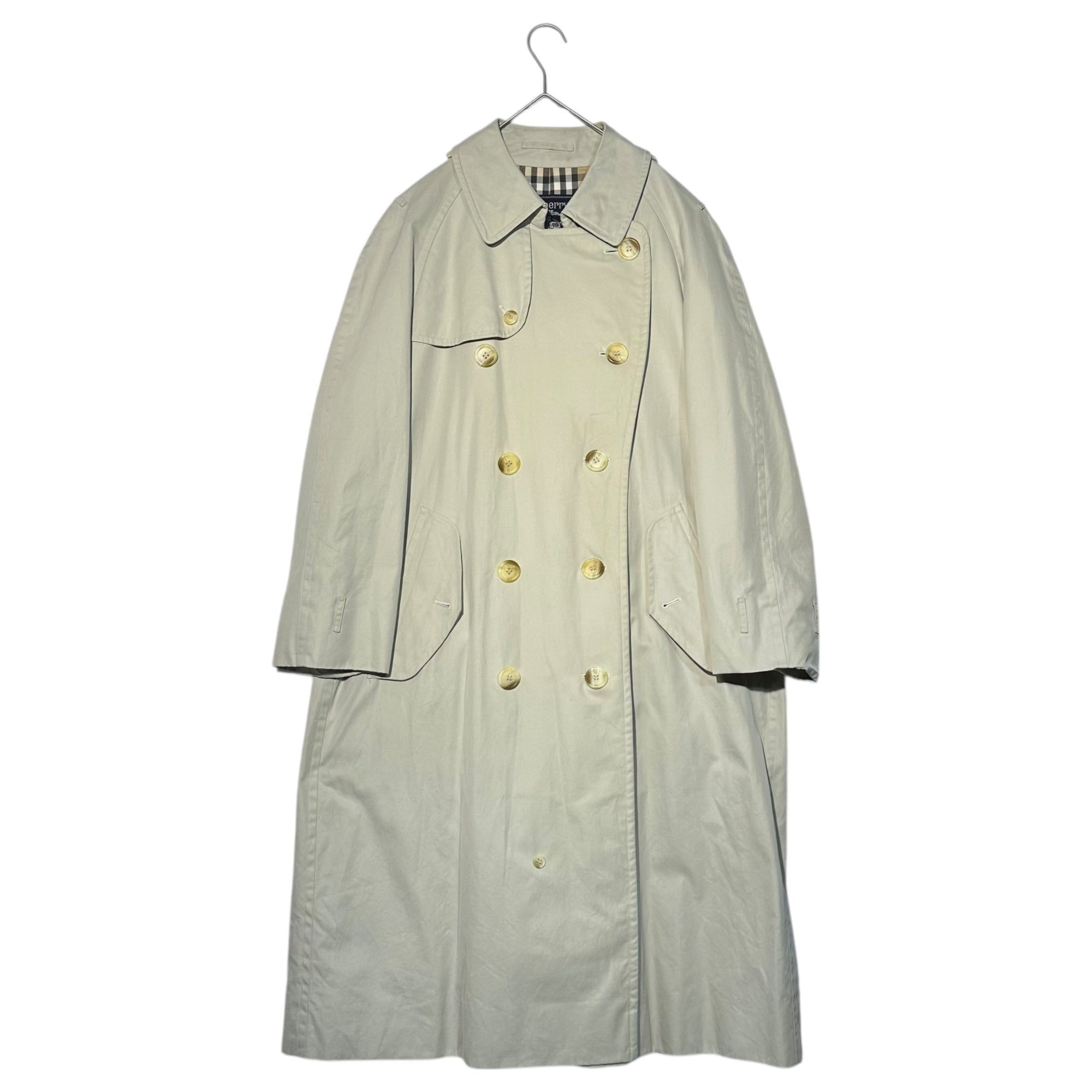 Burberrys(バーバリーズ) 90's Lined Nova Check Trench Coat ライニング ノバチェック トレンチ コート L程度 ベージュ 90年代